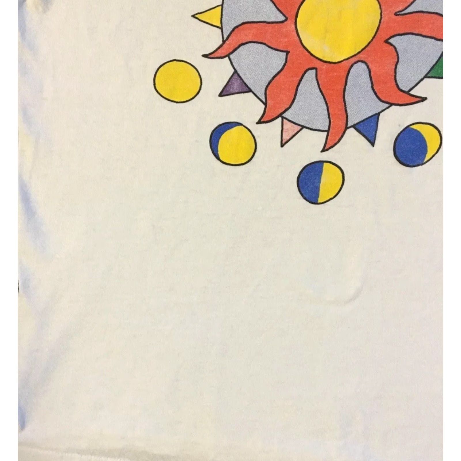 Folk VINTAGE 90s Indigo Girls Faded Distress Shirt S Tour Folk Rock Band Concert Grunge S White Cotton Short Sleeve Men Graphic Tee Size US S / EU 44-46 / 1 - 6 Thumbnail