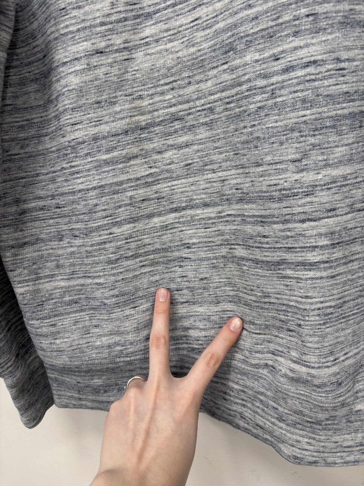 Our Legacy Our Legacy AW14 Blue Grey Melange Sweatshirt Pullover Size US L / EU 52-54 / 3 - 19 Thumbnail