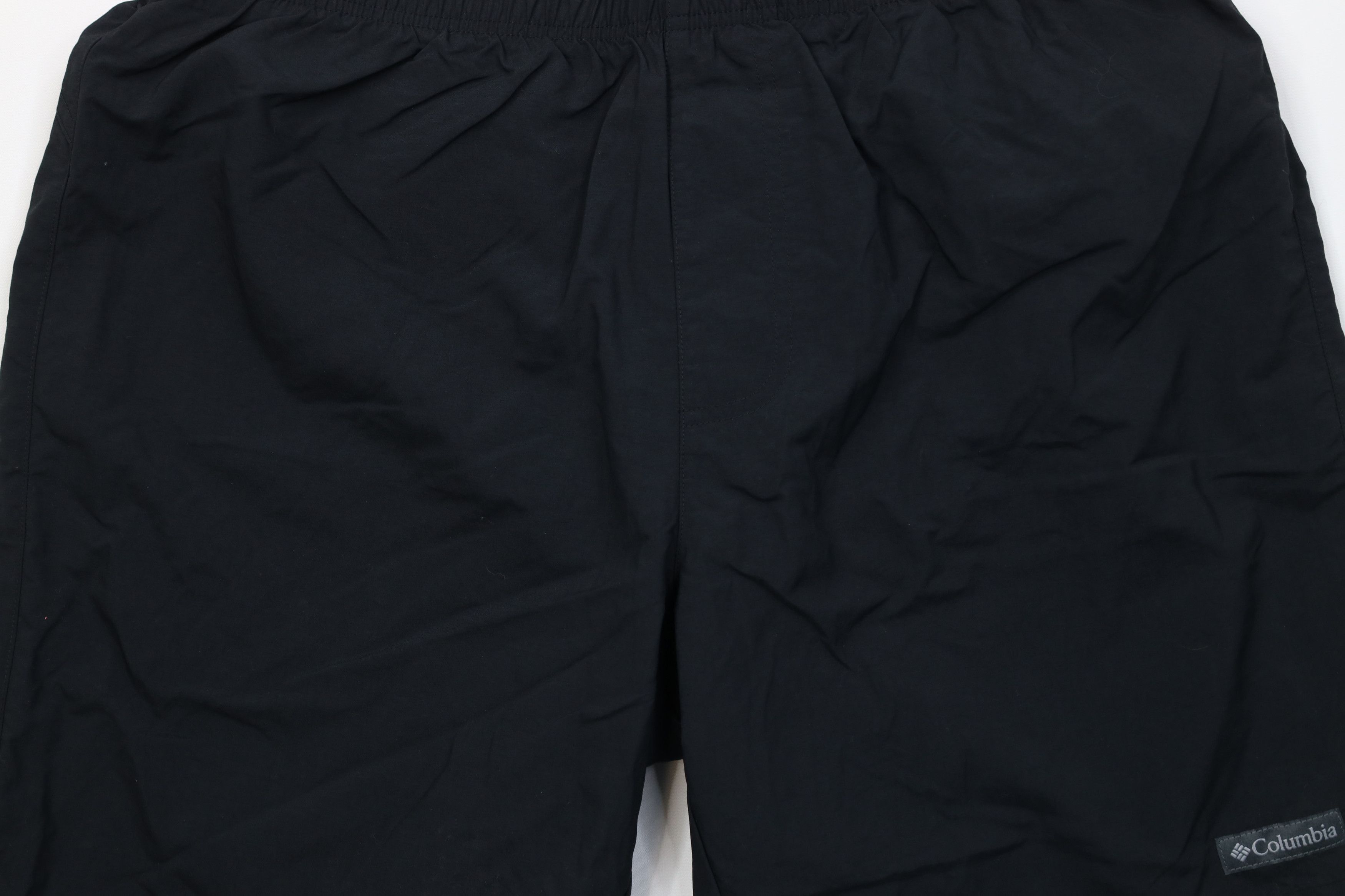 Columbia Vintage Y2K Columbia Lined Above Knee Shorts Black Baggies Size US 34 / EU 50 - 3 Thumbnail