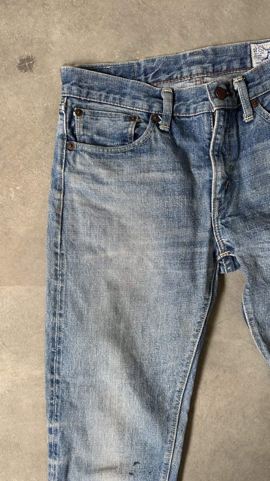Orslow VINTAGE ORSLOW DENIM PANT Size US 30 / EU 46 - 4 Thumbnail