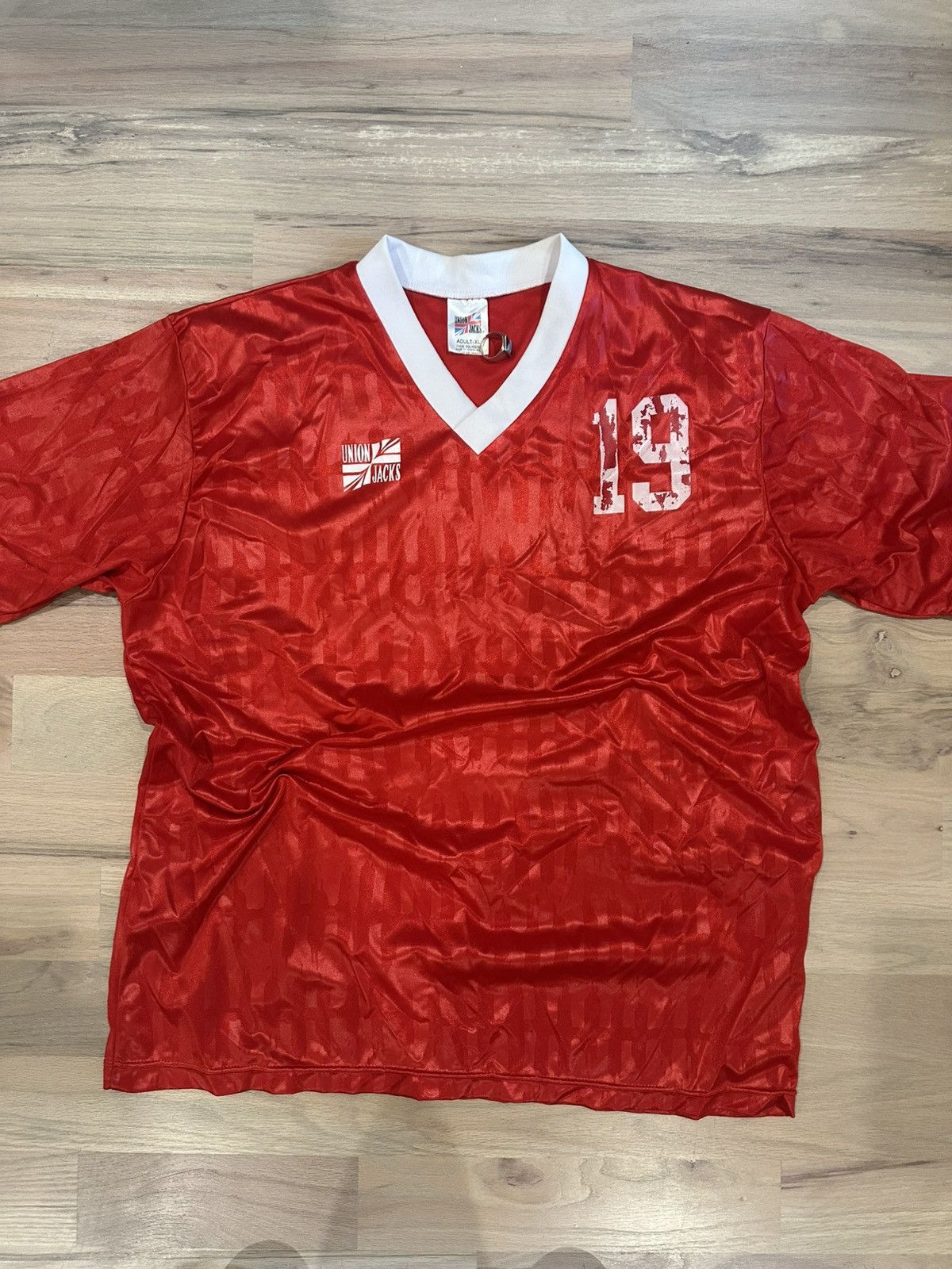 Vintage Vintage Union Jacks Soccer Jersey #19 Size XL Size US XL / EU 56 / 4 - 1 Thumbnail