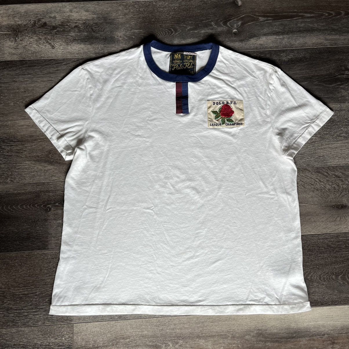 Polo Ralph Lauren Polo Ralph Lauren R.F.C. League Champions Athletic Team Tee Size US L / EU 52-54 / 3 - 1 Thumbnail