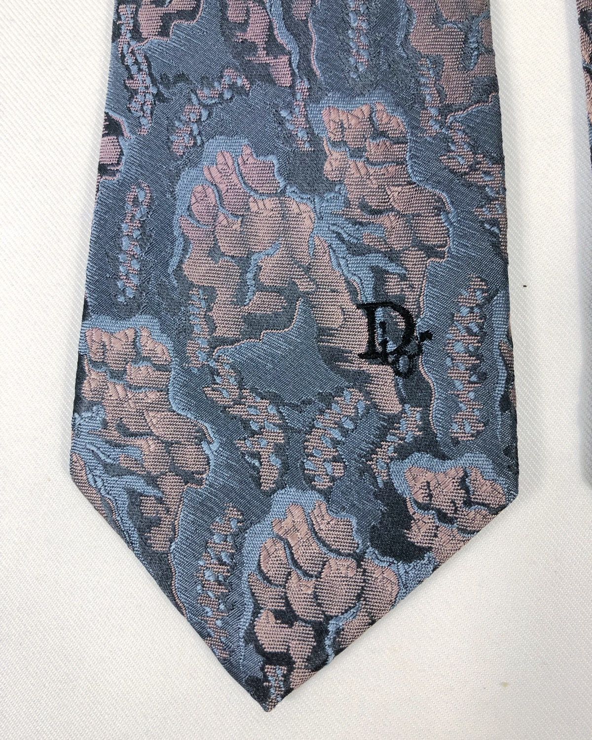 Christian Dior Monsieur Rare Vintage Christian Dior Monsieur Silk Tie Size ONE SIZE - 4 Thumbnail