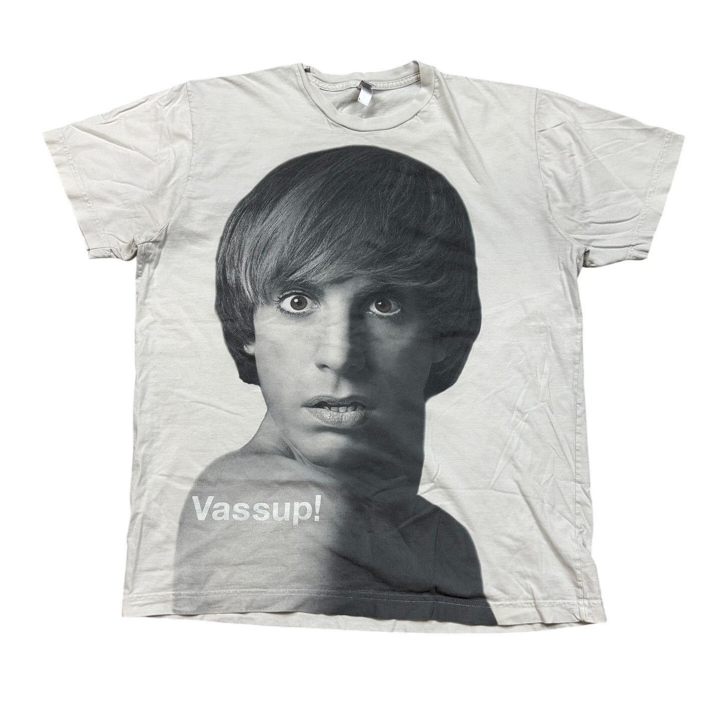 American Apparel Rare Bruno Vassup! Movie Promo Baron Cohen AOP T-Shirt Large Size US L / EU 52-54 / 3 - 1 Thumbnail