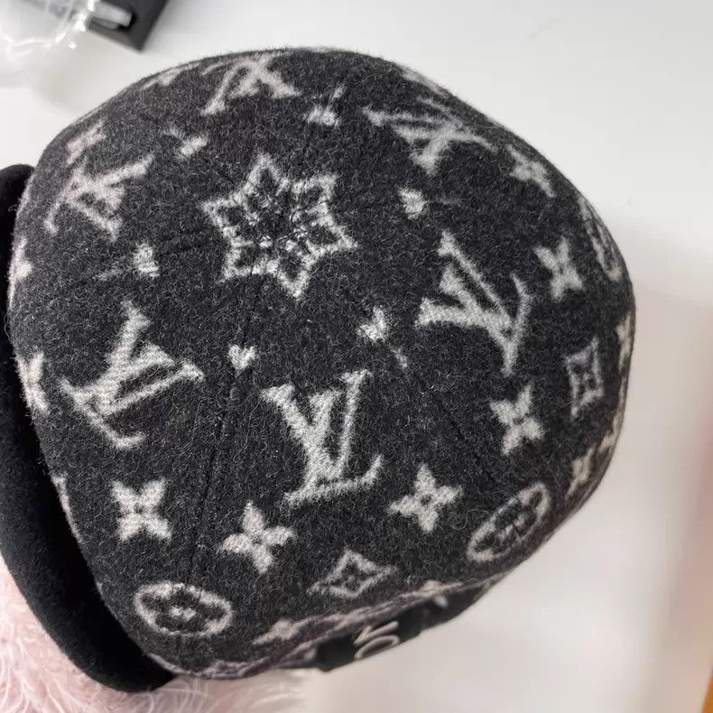 Louis Vuitton Louis Vuitton Carry On wool color-block reading hat Size ONE SIZE - 5 Thumbnail