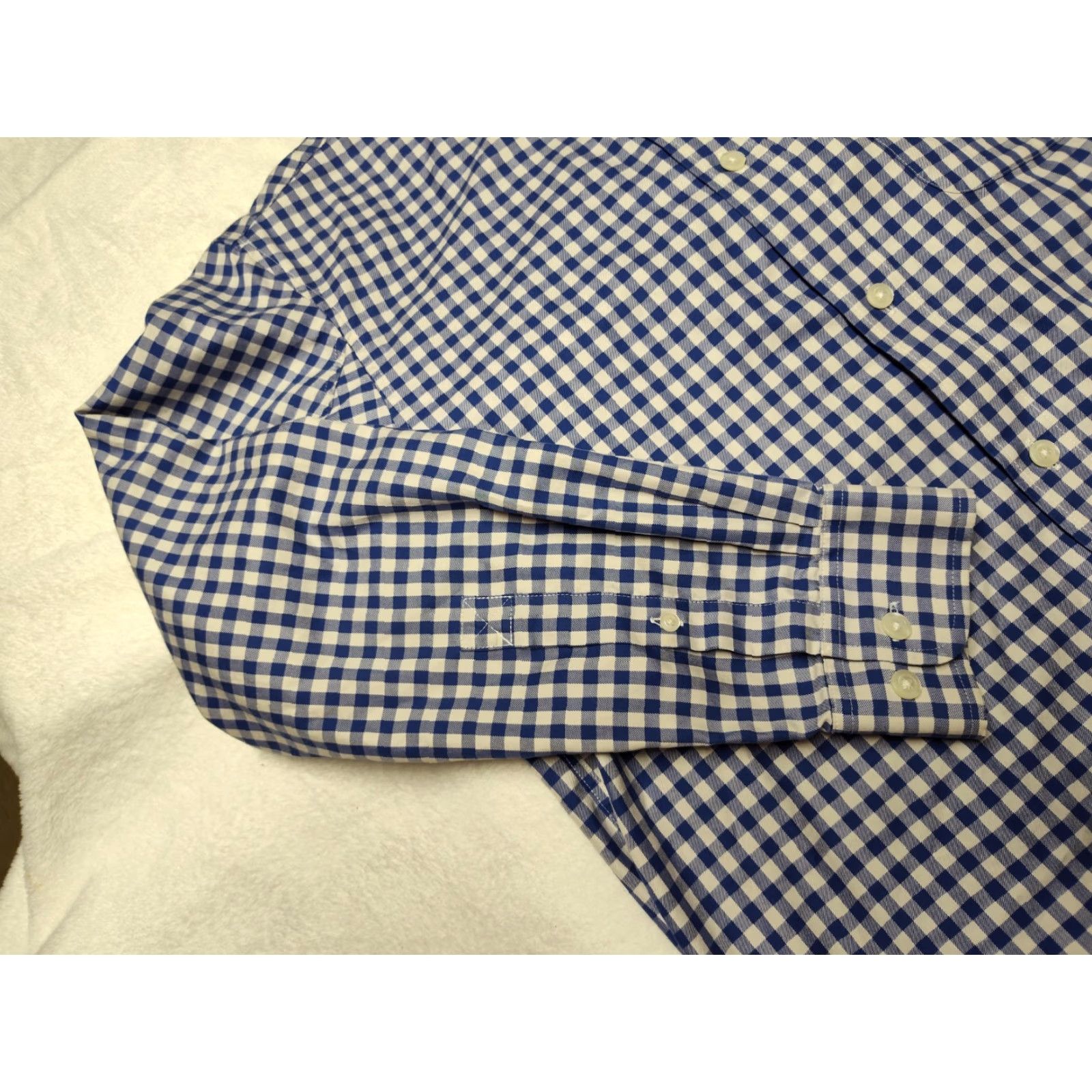 CO Duluth Trading Co Blue Plaid Flannel Shirt Men's M Button-Up Long Sleeve Outdoor Classic Size US M / EU 48-50 / 2 - 4 Thumbnail