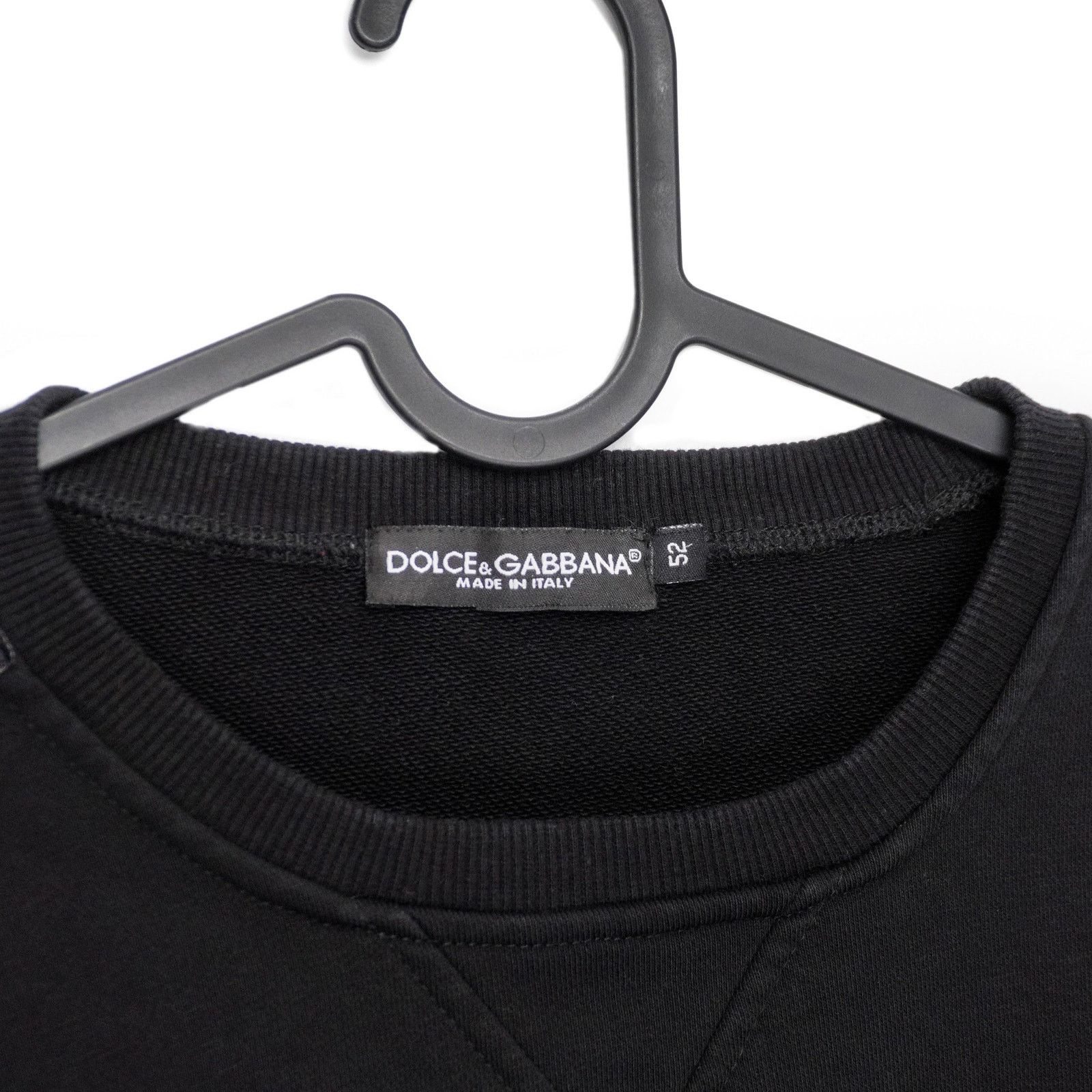 Dolce & Gabbana Dolce Gabbana Crown Bee Logo Floral Print Black Sweatshirt Size US L / EU 52-54 / 3 - 4 Thumbnail