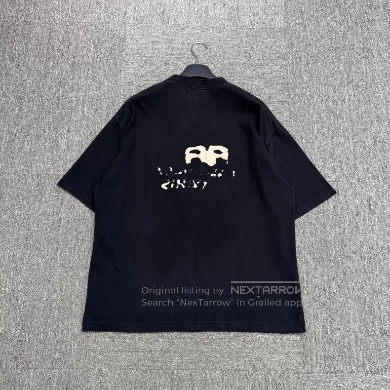 Balenciaga Balenciaga Doodle Letter Print Short Sleeve Size US S / EU 44-46 / 1 - 5 Thumbnail