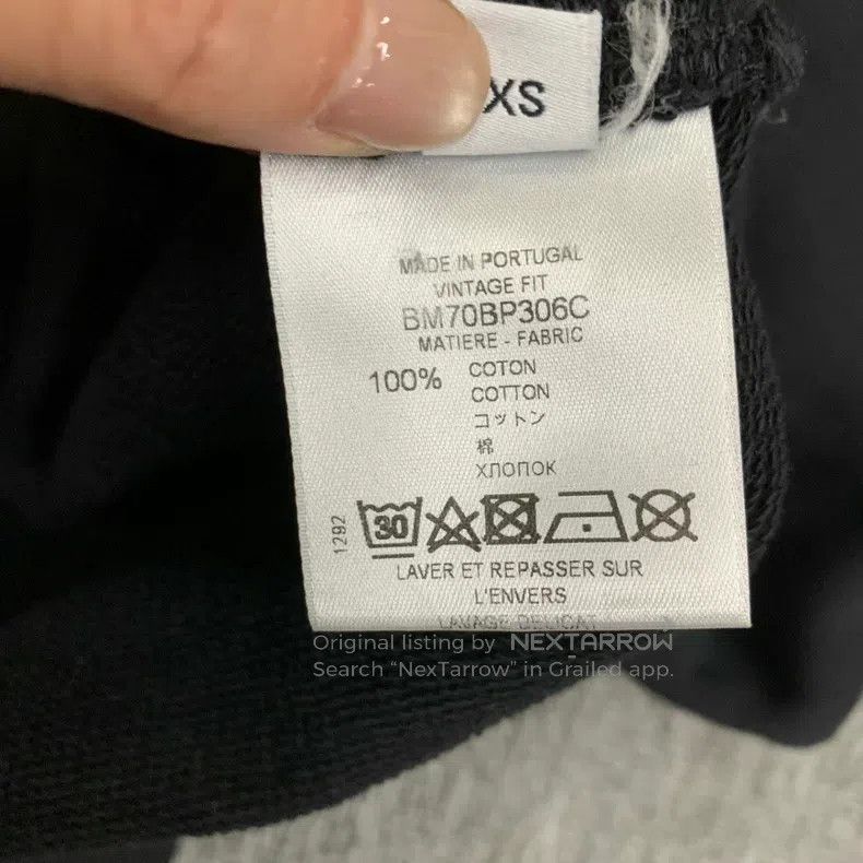Givenchy Givenchy Black Lightning Letter Long Sleeve Hoodie (XS Siz Size US XS / EU 42 / 0 - 5 Thumbnail