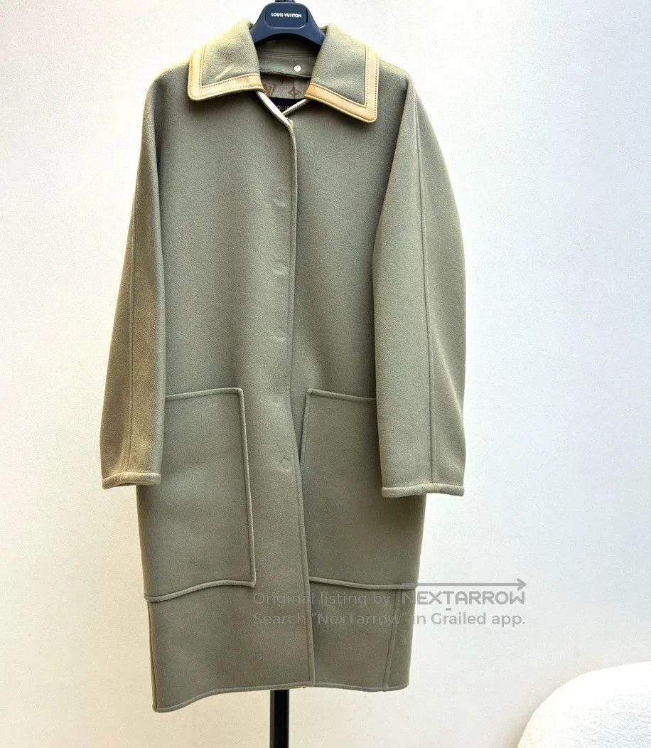 Louis Vuitton Louis Vuitton FW23 Detachable Collar Coat. Size M / US 6-8 / IT 42-44 - 1 Thumbnail