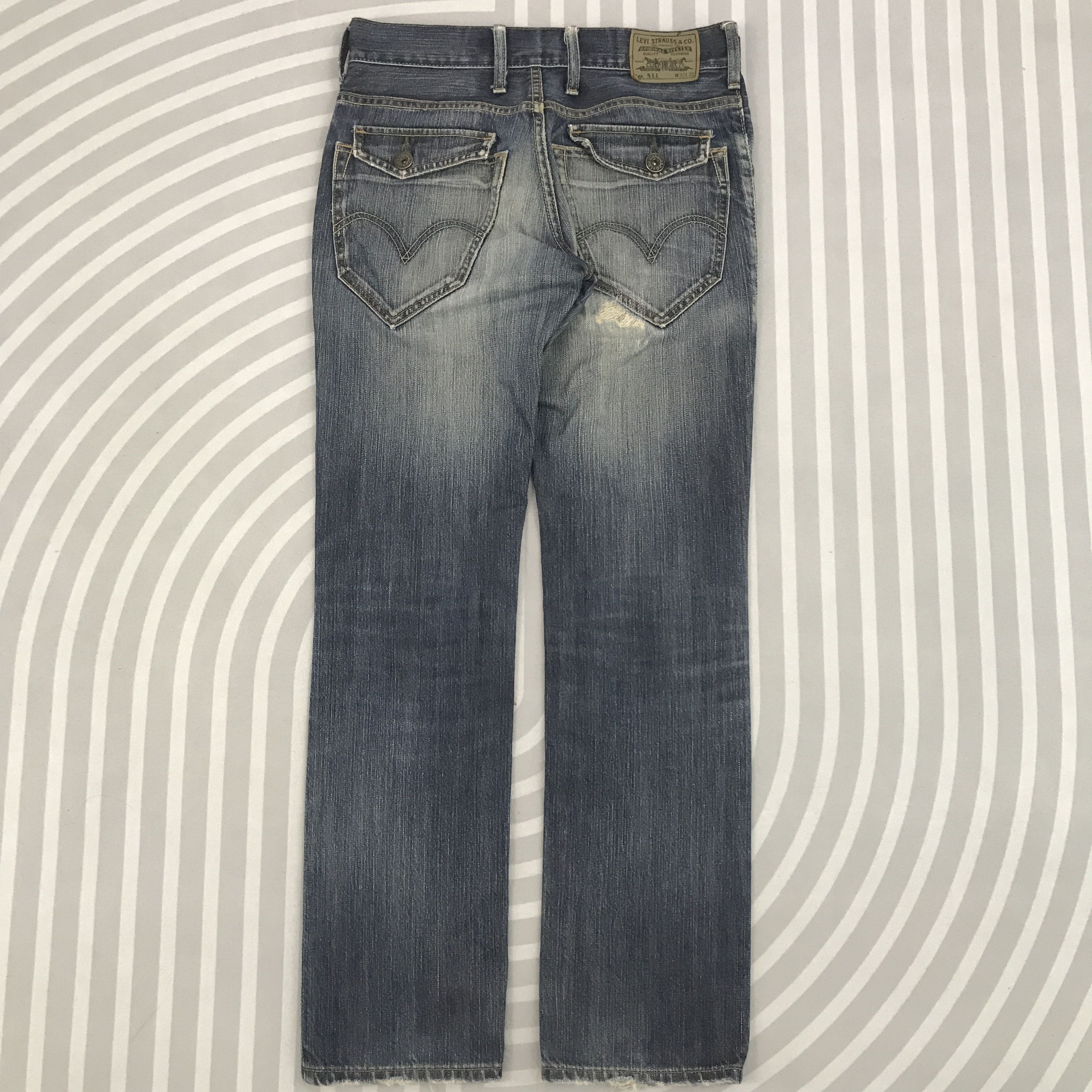 Levi's Vintage Levi's Distressed Denim Size US 31 - 4 Thumbnail