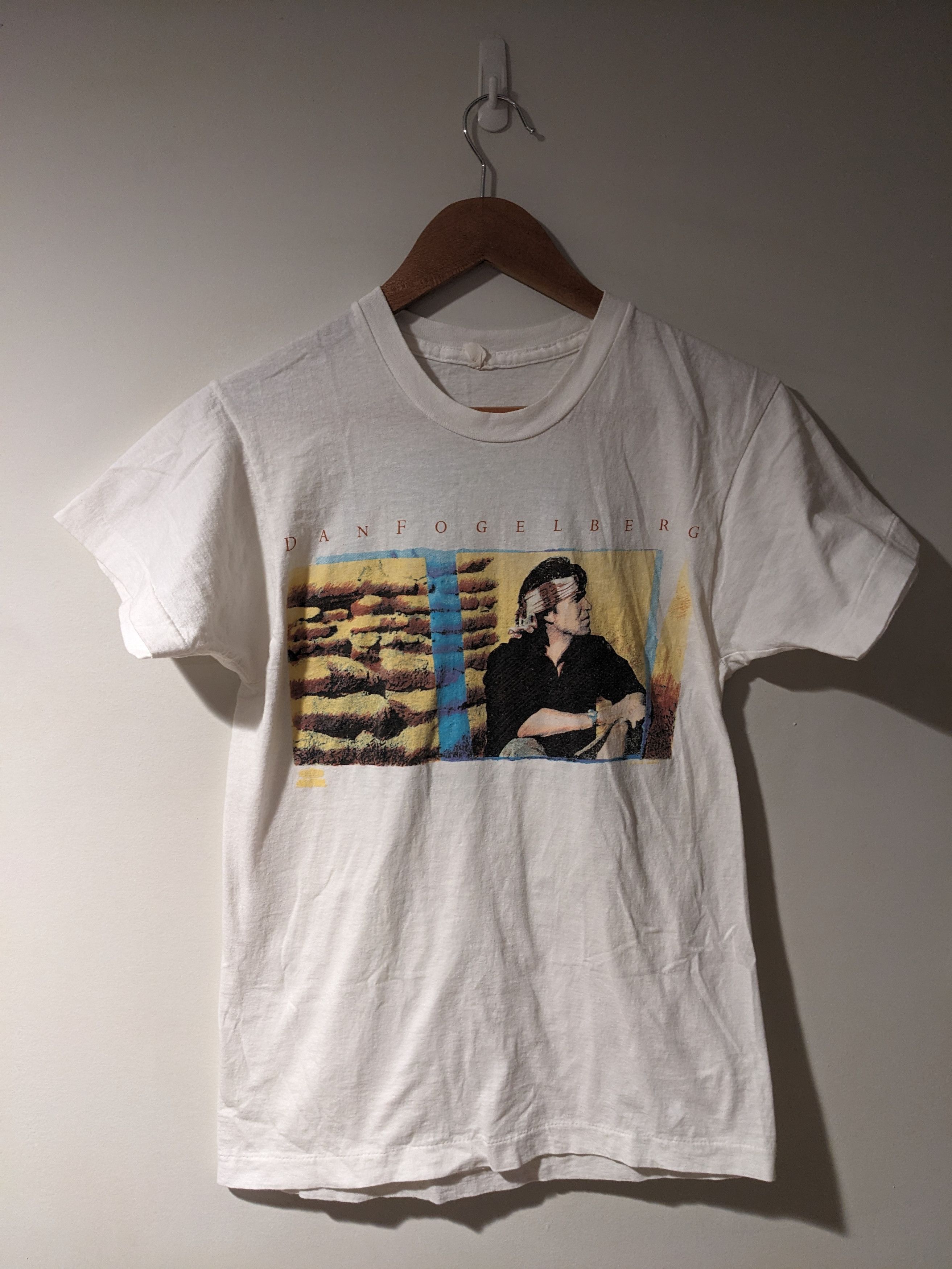 Band Tees × Vintage Vintage 1991 Dan Fogelberg The Wild Places Tour T-Shirt Size US S / EU 44-46 / 1 - 1 Thumbnail