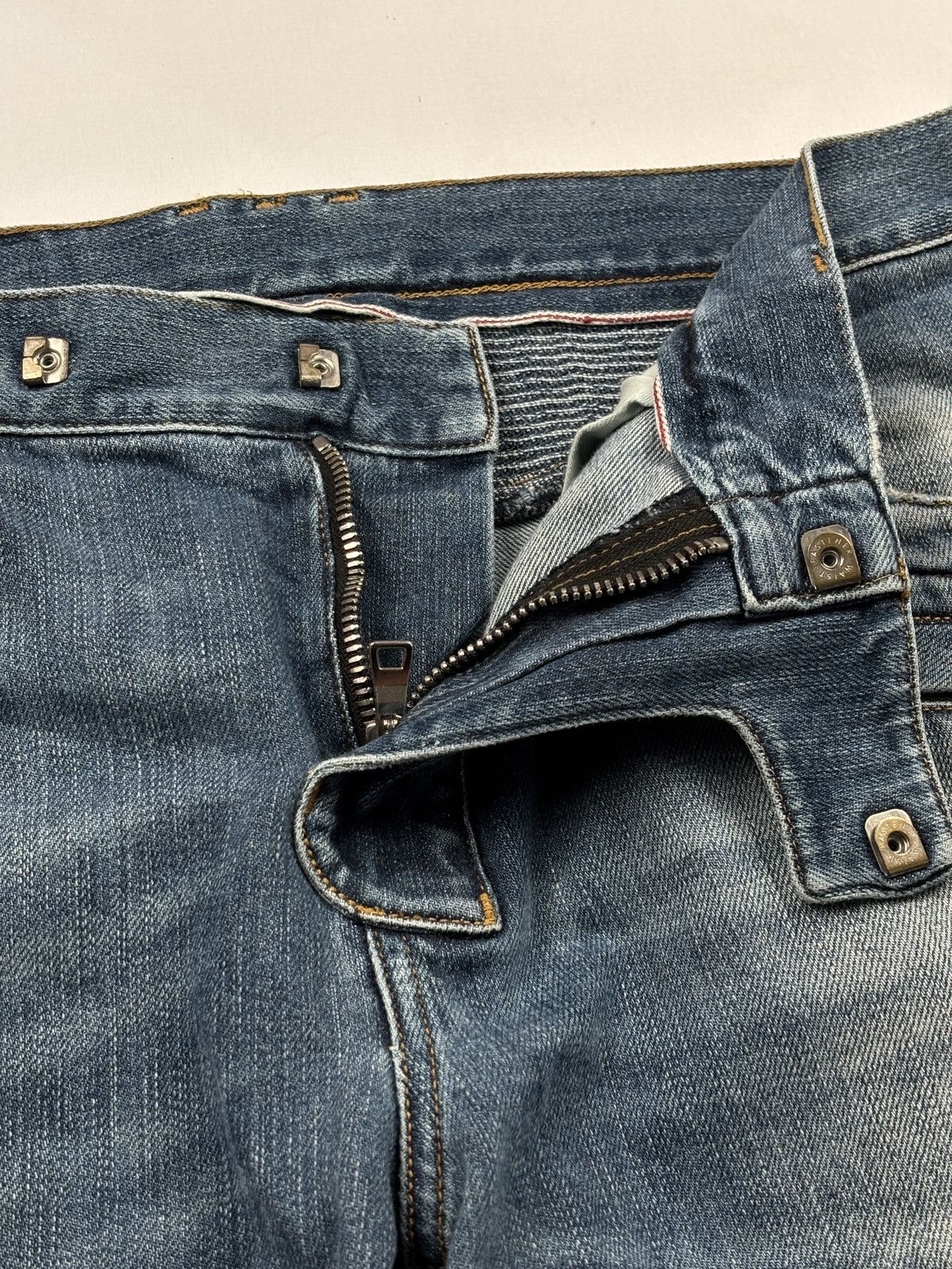 Balmain S/S 2017 Christophe Decarnin Biker Denim Jeans Size US 32 / EU 48 - 10 Thumbnail