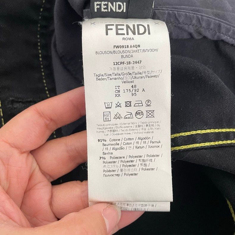 Fendi fendi denim jacket 48 size-2508 Size US L / EU 52-54 / 3 - 4 Thumbnail