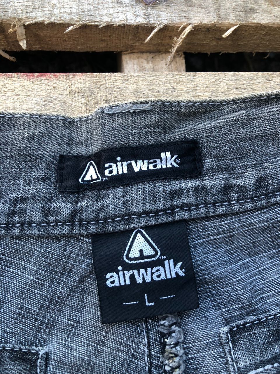 Airwalk Vintage Airwalk Denim Cargo Pants Size US 30 / EU 46 - 3 Thumbnail