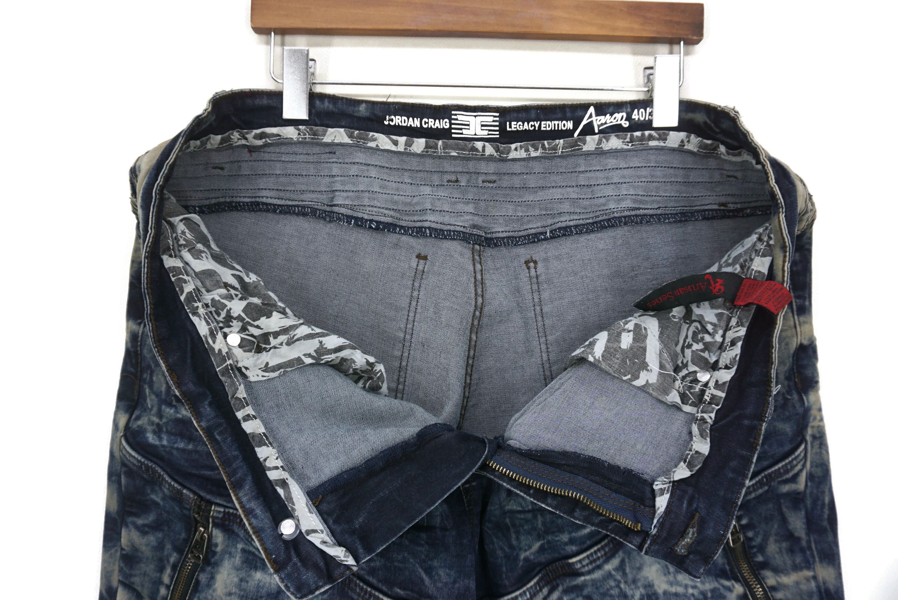 Jordan Craig Legacy Edition Jeans W41xL32 Artisan Series Acid Wash Denim Size US 40 / EU 56 - 13 Thumbnail