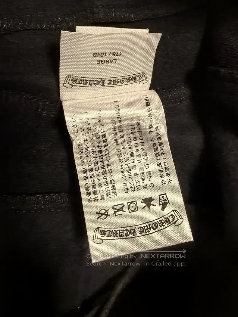 Chrome Hearts CHROME HEARTS Size L Solid color cotton Sanskrit letter kni Size US 32 / EU 48 - 6 Thumbnail