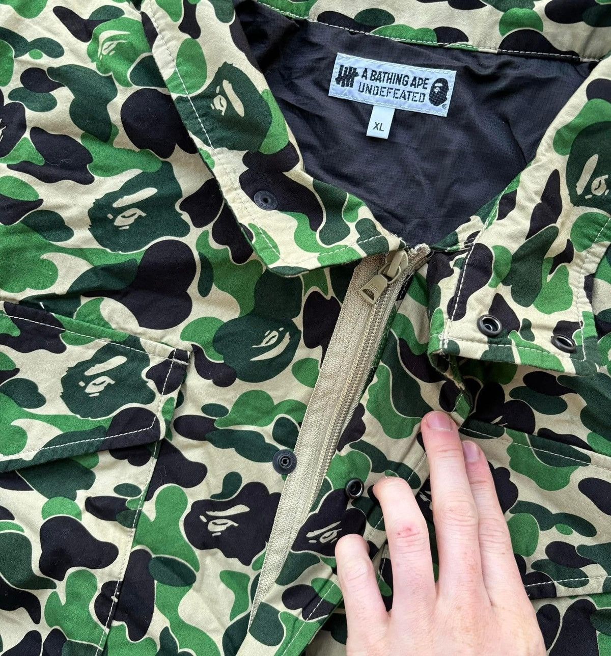 Bape Bape x Undefeated ABC Camo Jacket Size US XL / EU 56 / 4 - 4 Thumbnail