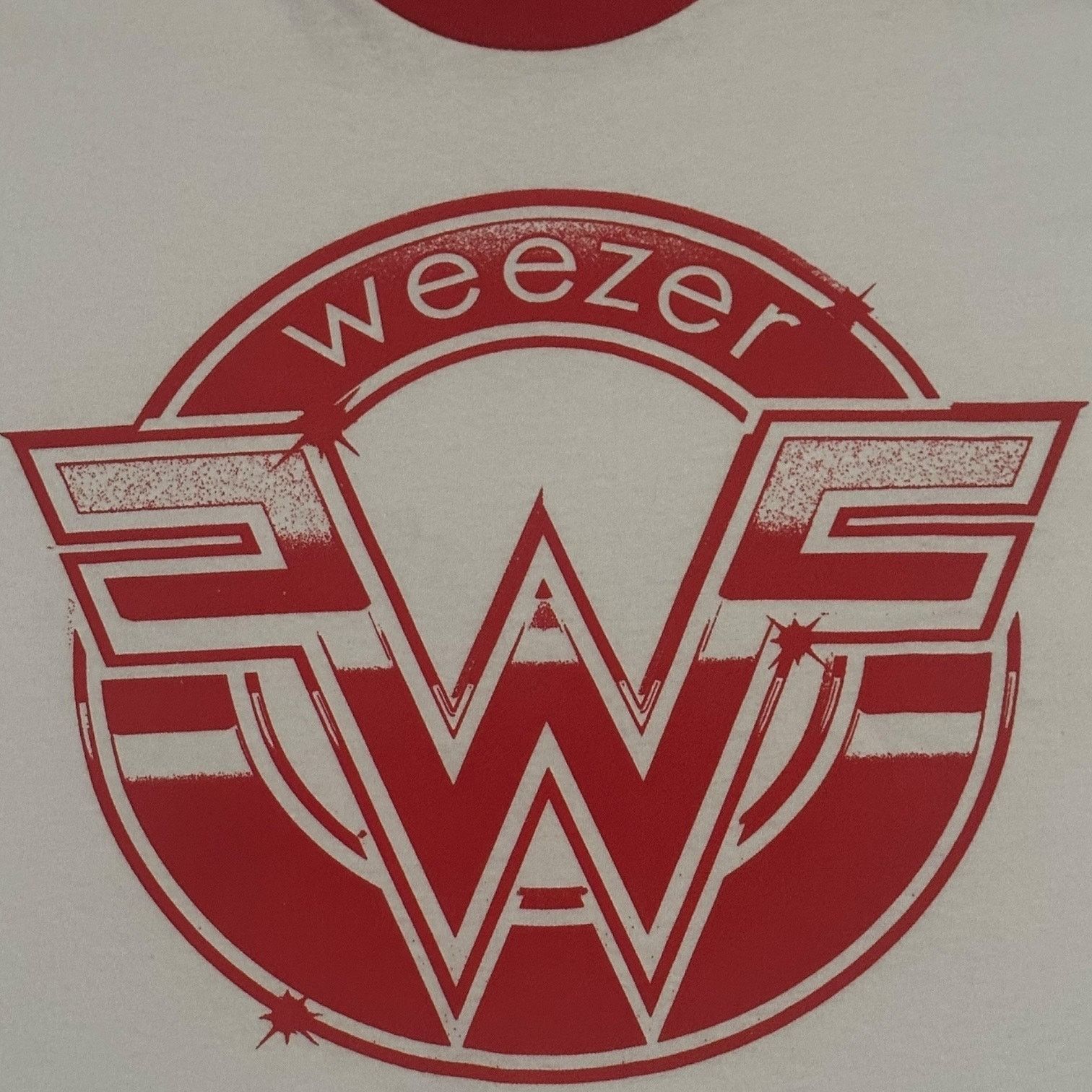 Other Weezer ringer white and red vintage band tee Size US L / EU 52-54 / 3 - 2 Thumbnail