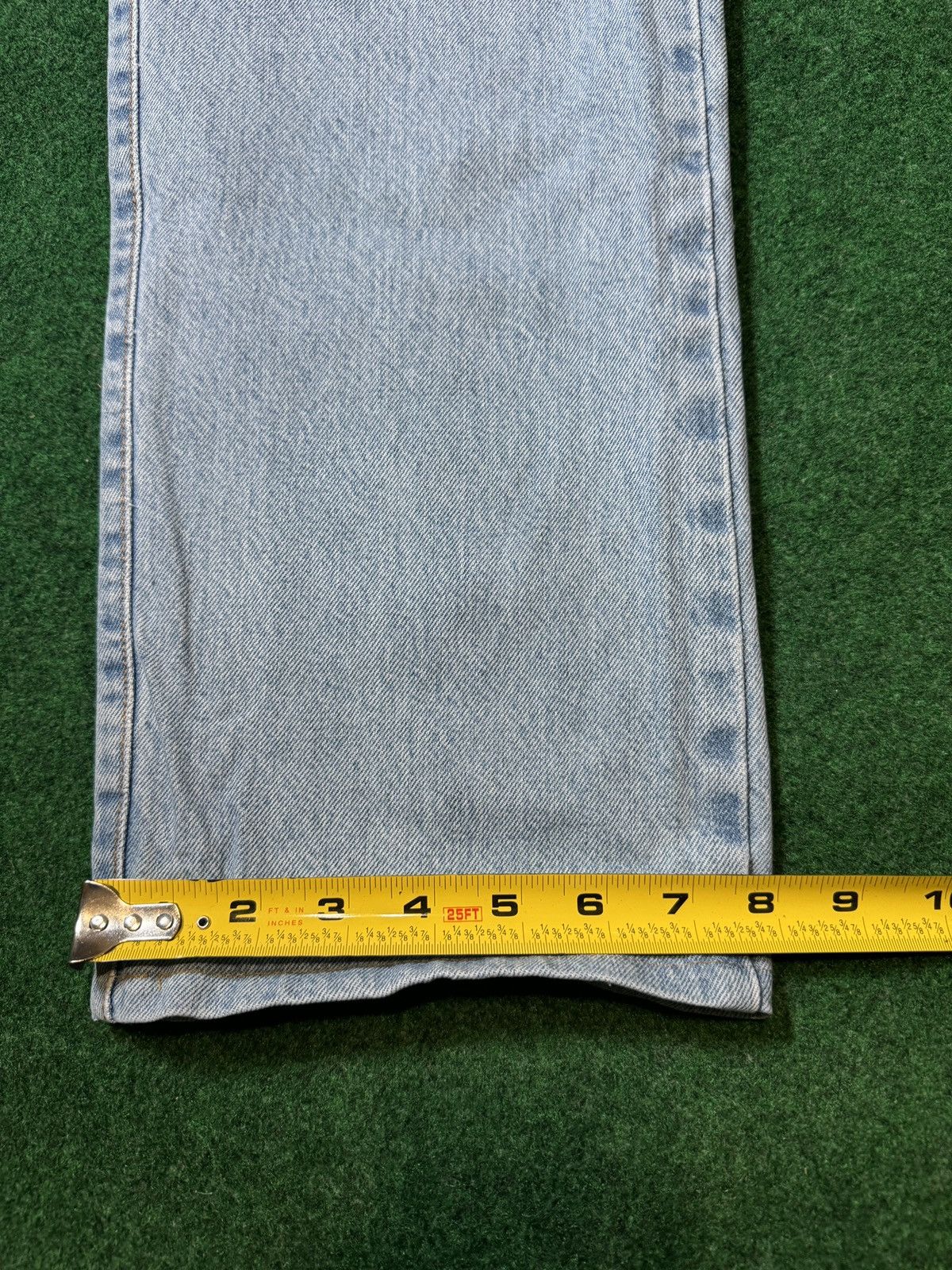 Guess × Vintage Y2k Guess Denim Light Wash Straight Leg Regular Fit Jeans Size US 34 / EU 50 - 9 Thumbnail