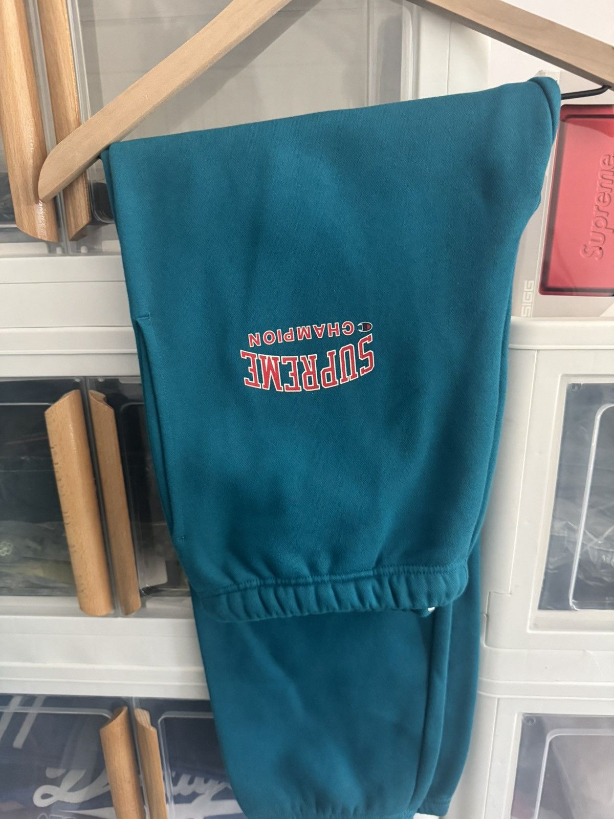 Champion × Supreme Supreme X Champion Sweatpants Size US M / EU 48-50 / 2 - 1 Thumbnail