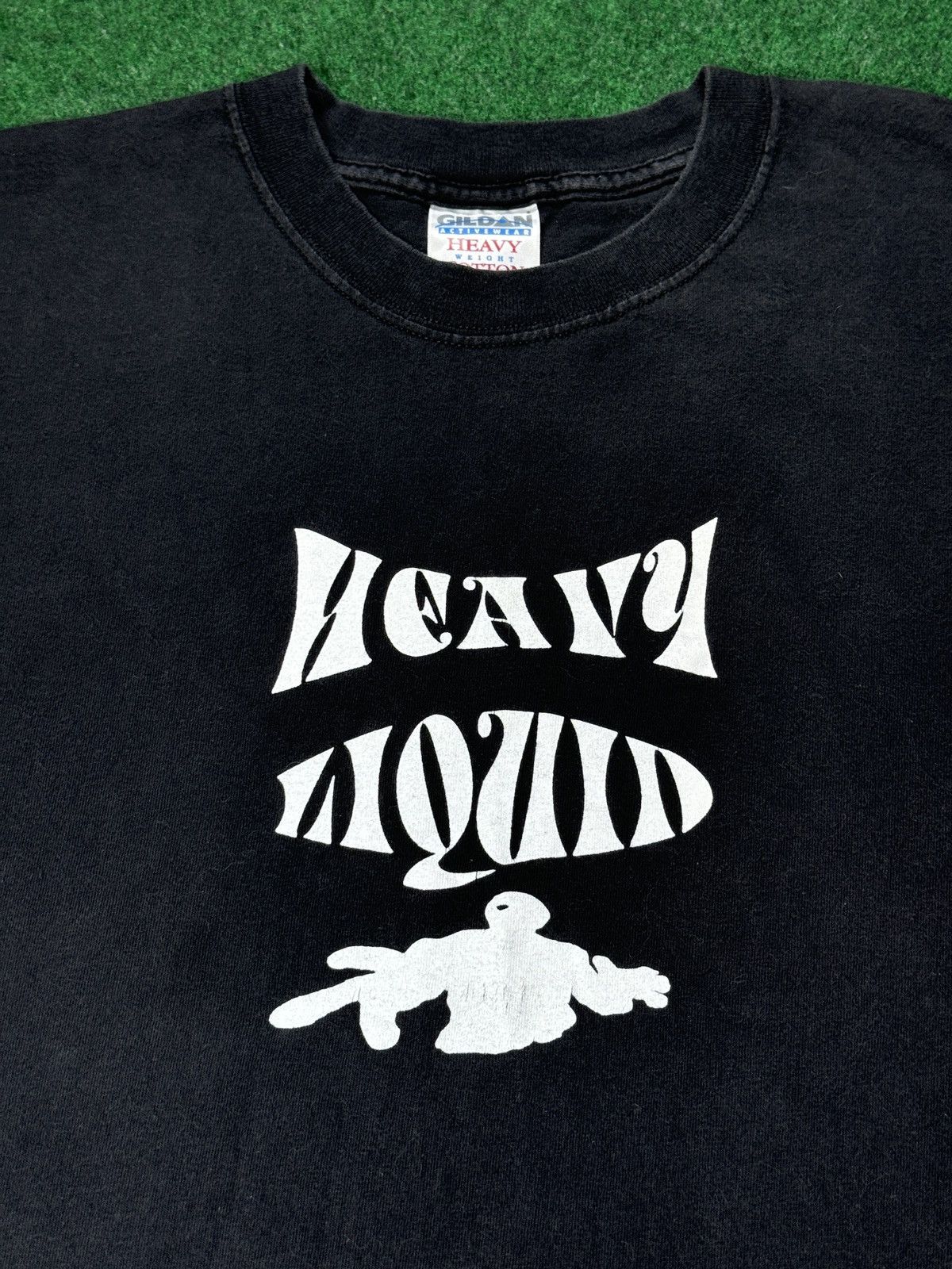 Band Tees × Vintage Vintage Y2K Heavy Liquid Rare Band T Shirt Stoner Rock Size US XL / EU 56 / 4 - 2 Thumbnail