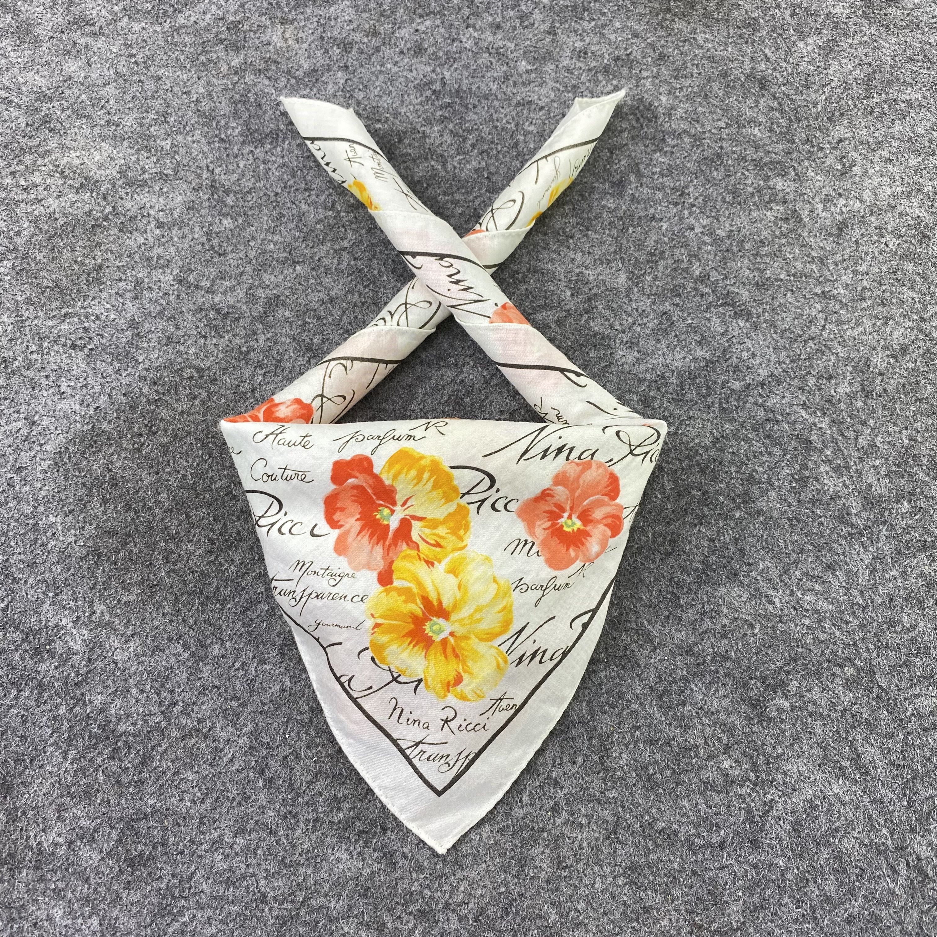 Nina Ricci Nina Ricci Handkerchief / Bandana / Neckerchief -B529 Size ONE SIZE - 2 Thumbnail