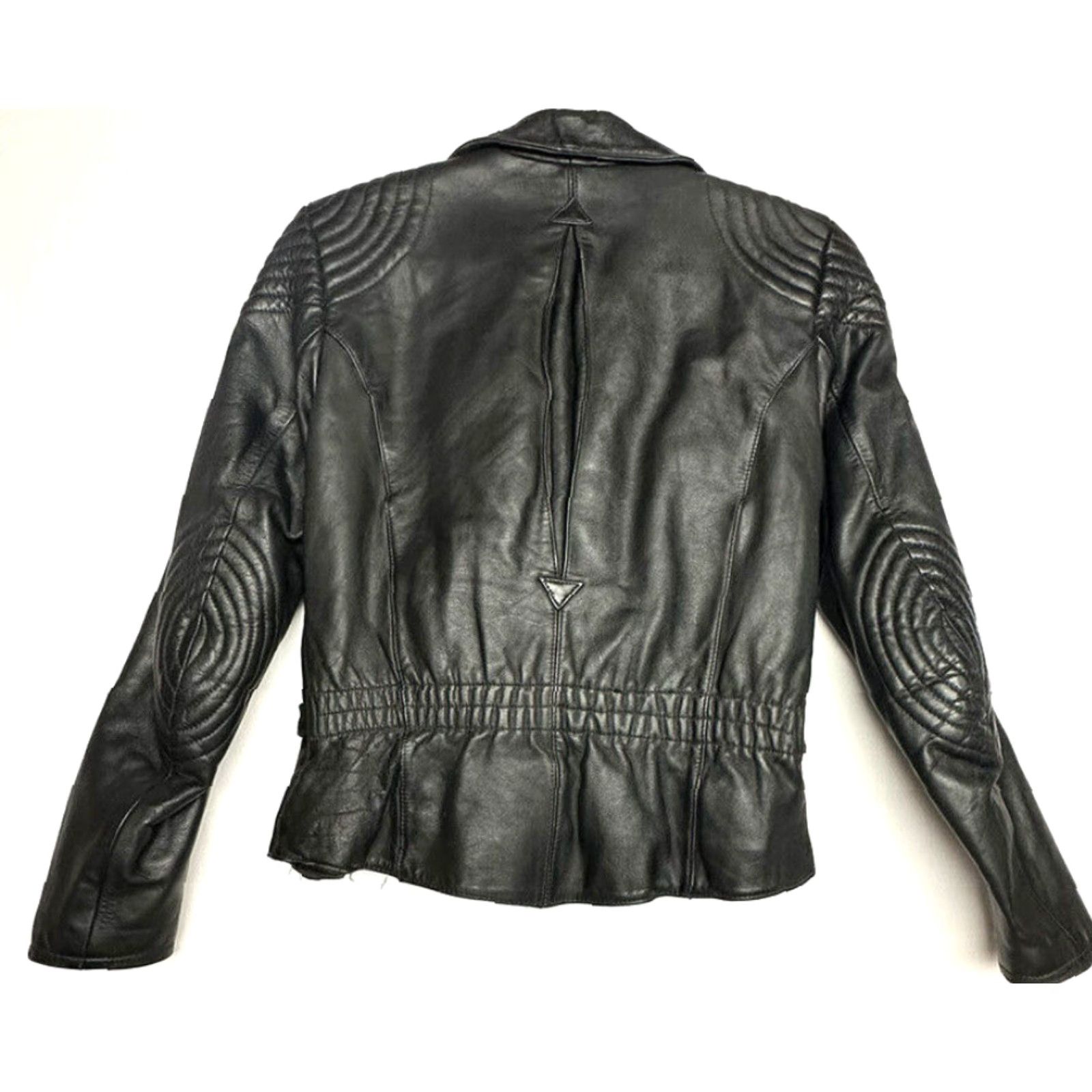 Harley Davidson Hein Gericke Harley Davidson Jacket Leather Biker Moto Lined Quilted 34 Black Unisex Adults Mens Womens Jacket Size XXS / US 00 / IT 34 - 7 Thumbnail