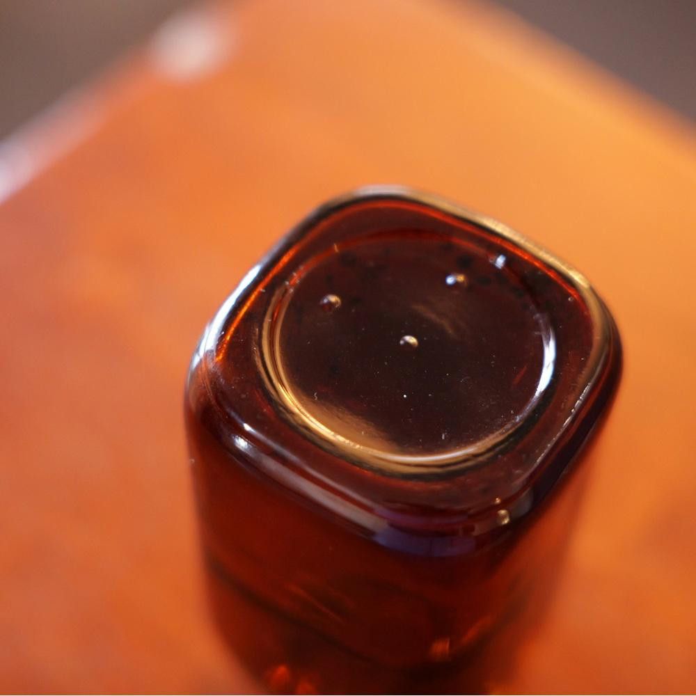 Designer Vintage 1890 Amber Glass Snuff Bottle Size ONE SIZE - 8 Thumbnail