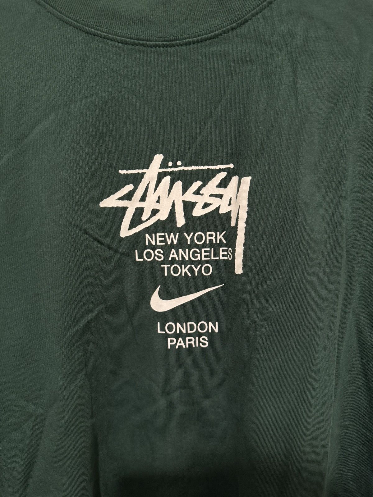 STUSSY - NIKE STUSSY tee　最安値！ Nike x Stussy International T-shirt Black Men's - FW20 - US