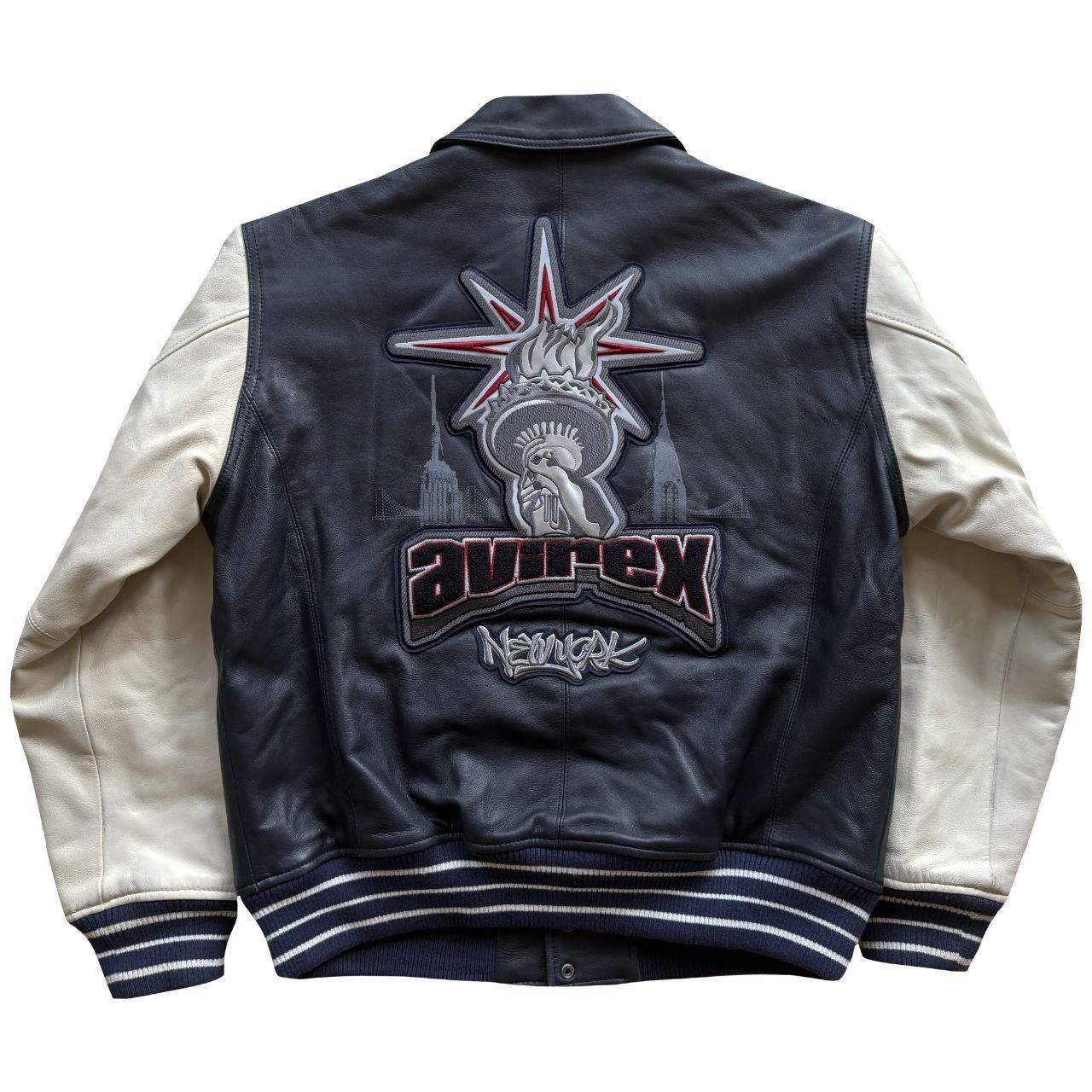 Avirex Avirex Leather Varsity Jacket Size US M / EU 48-50 / 2 - 1 Thumbnail