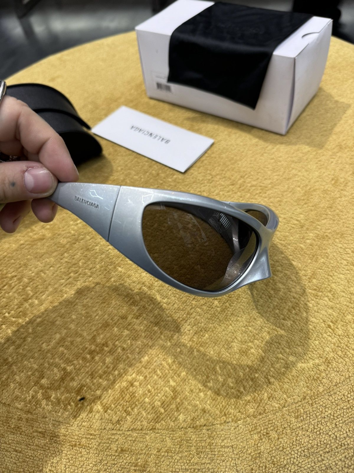 Balenciaga Balenciaga silver mask Size ONE SIZE - 6 Thumbnail
