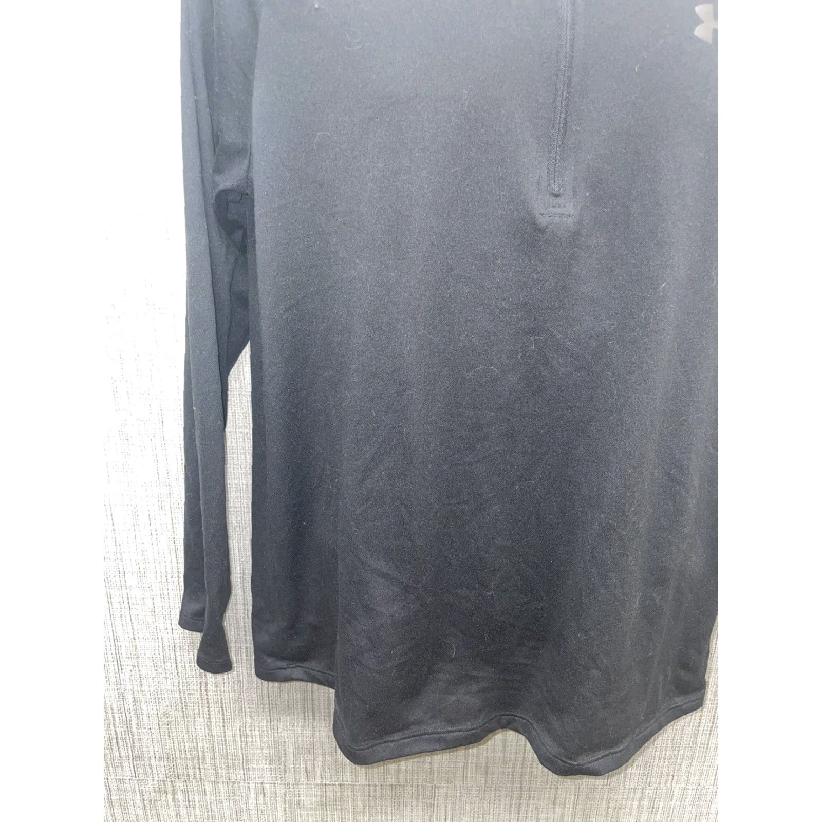 Under Armour Under Armour HeatGear Half Zip Pullover Shirt Mens M Black Athletic Size US M / EU 48-50 / 2 - 3 Thumbnail