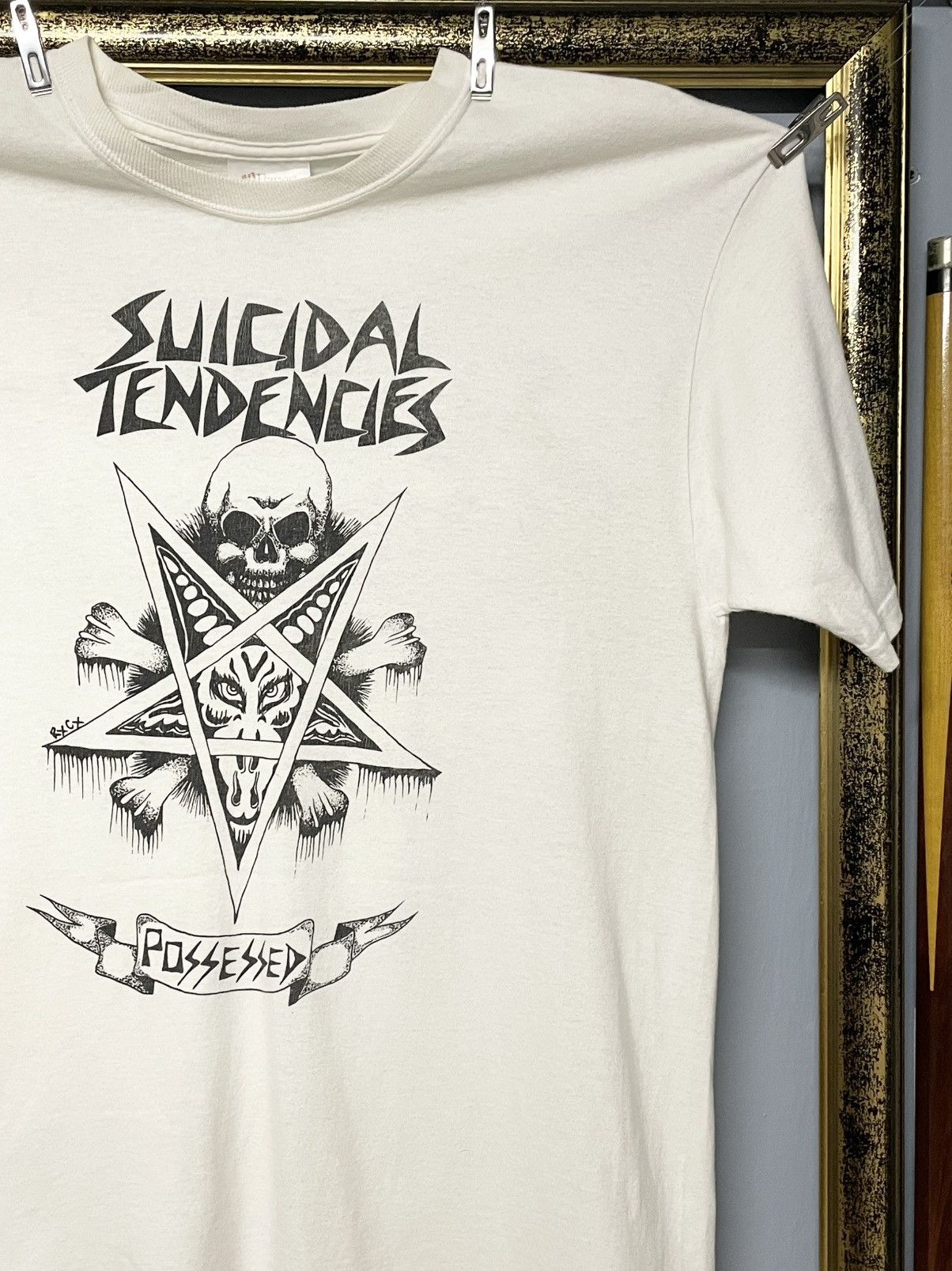 Vintage Vintage 90s Suicidal Tendencies ‘Possessed’ Og Skull Tshirt Size US M / EU 48-50 / 2 - 5 Thumbnail