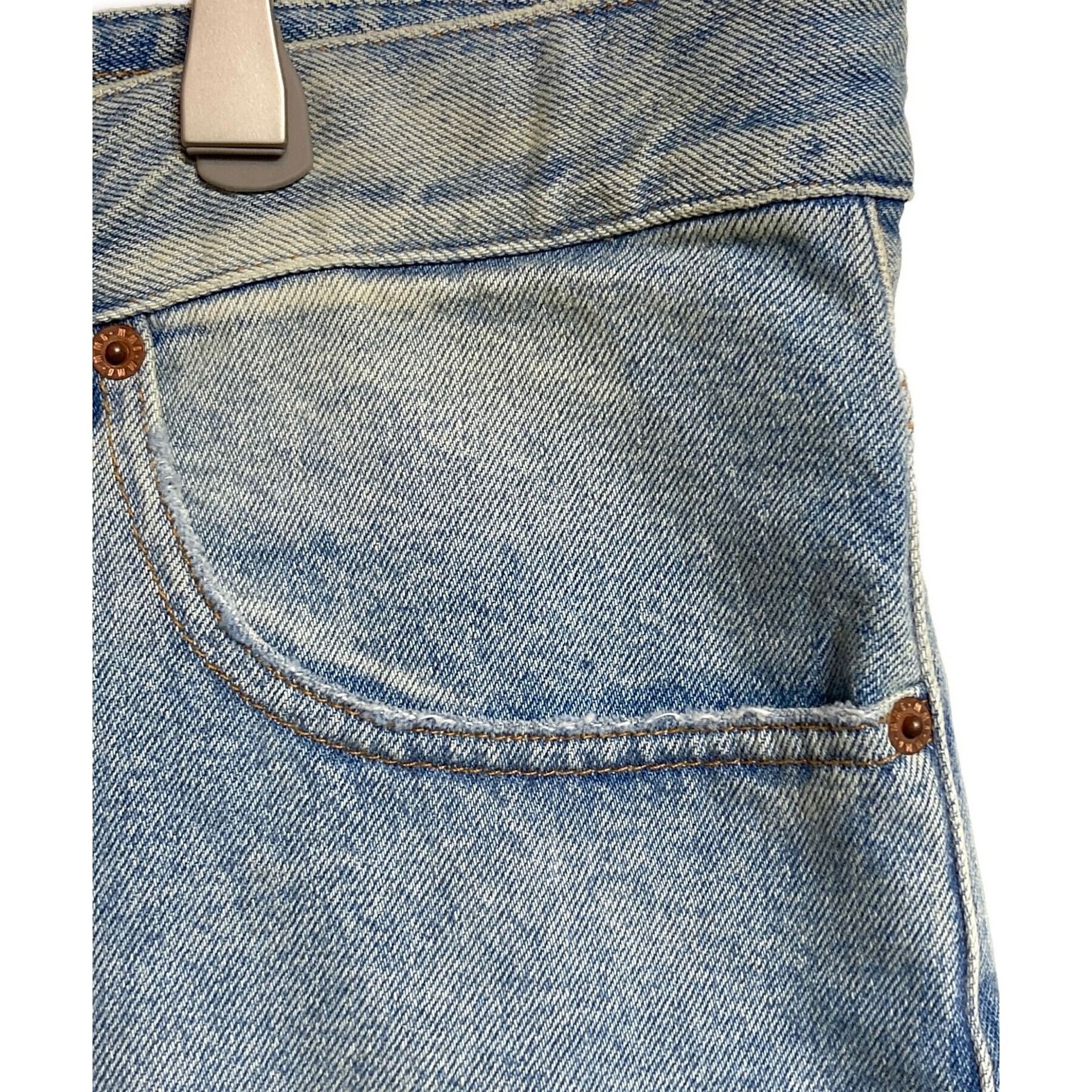 Maison Margiela MM6 Maison Margiela 25SS TAPED DENIM SHORTS Indigo Size 46 Size US 30 / EU 46 - 7 Thumbnail
