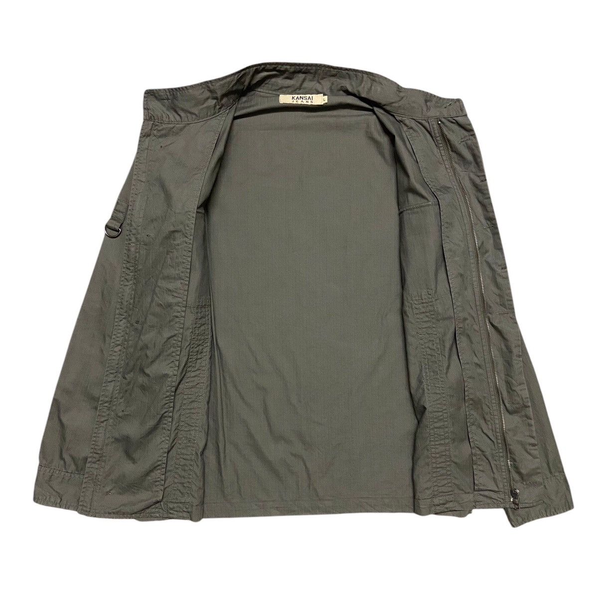 Designer × Kansai Yamamoto × Nigel Cabourn Kansai Jeans Military Army Parka Jakcet Size US M / EU 48-50 / 2 - 3 Thumbnail