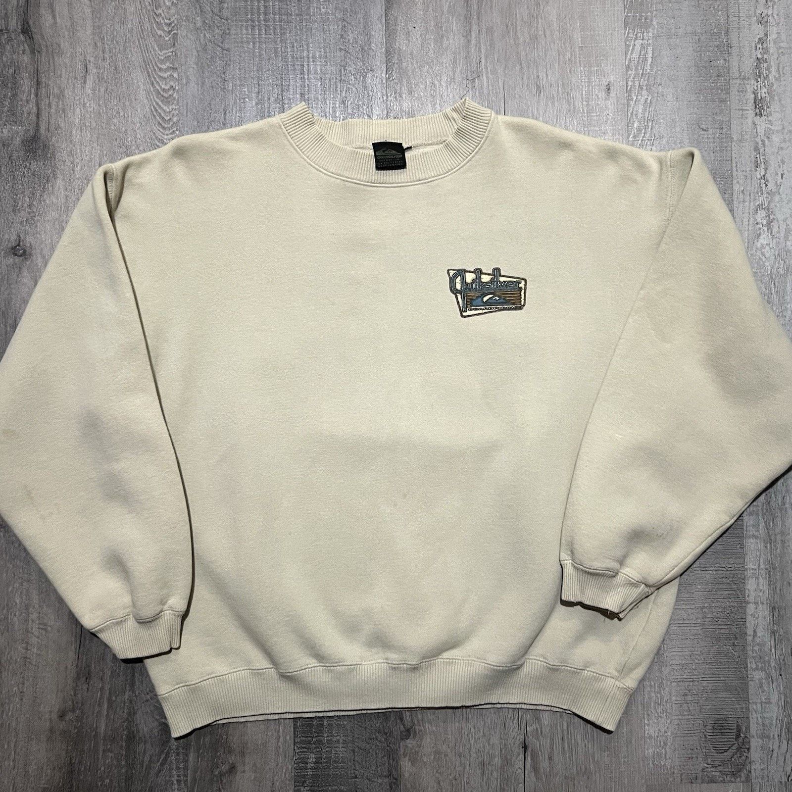 Quiksilver VTG Quicksilver Boarding Sweatshirt 90s Surf Sweatshirt S/M Size US L / EU 52-54 / 3 - 2 Thumbnail