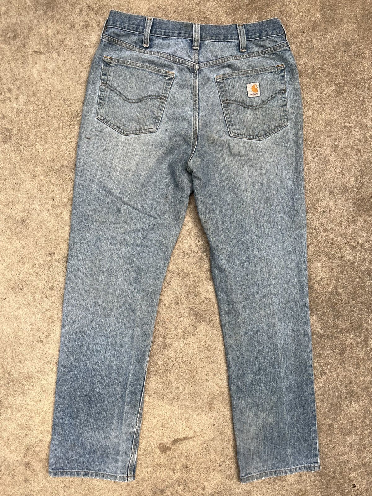 Carhartt Distressed Carhartt Workwear Denim Size US 34 / EU 50 - 6 Thumbnail