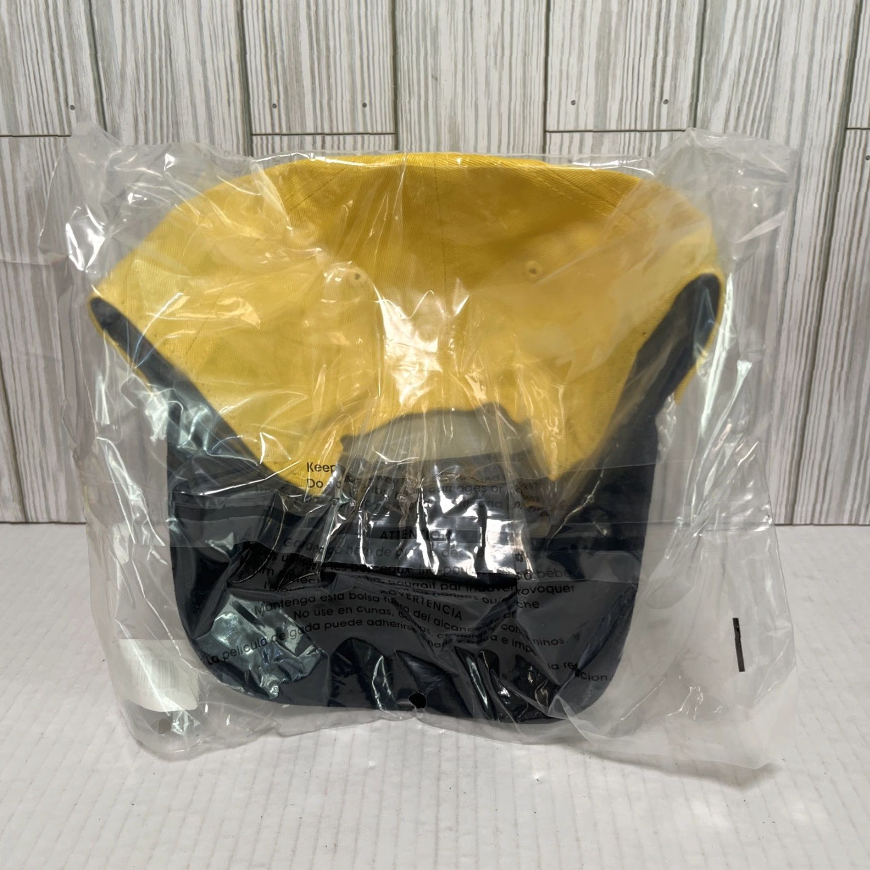 American Needle PONG Hat Cap Snap Back Atari Retro Video Game Rope Patch Black Yellow Adjustable Men One Size Size ONE SIZE - 5 Thumbnail