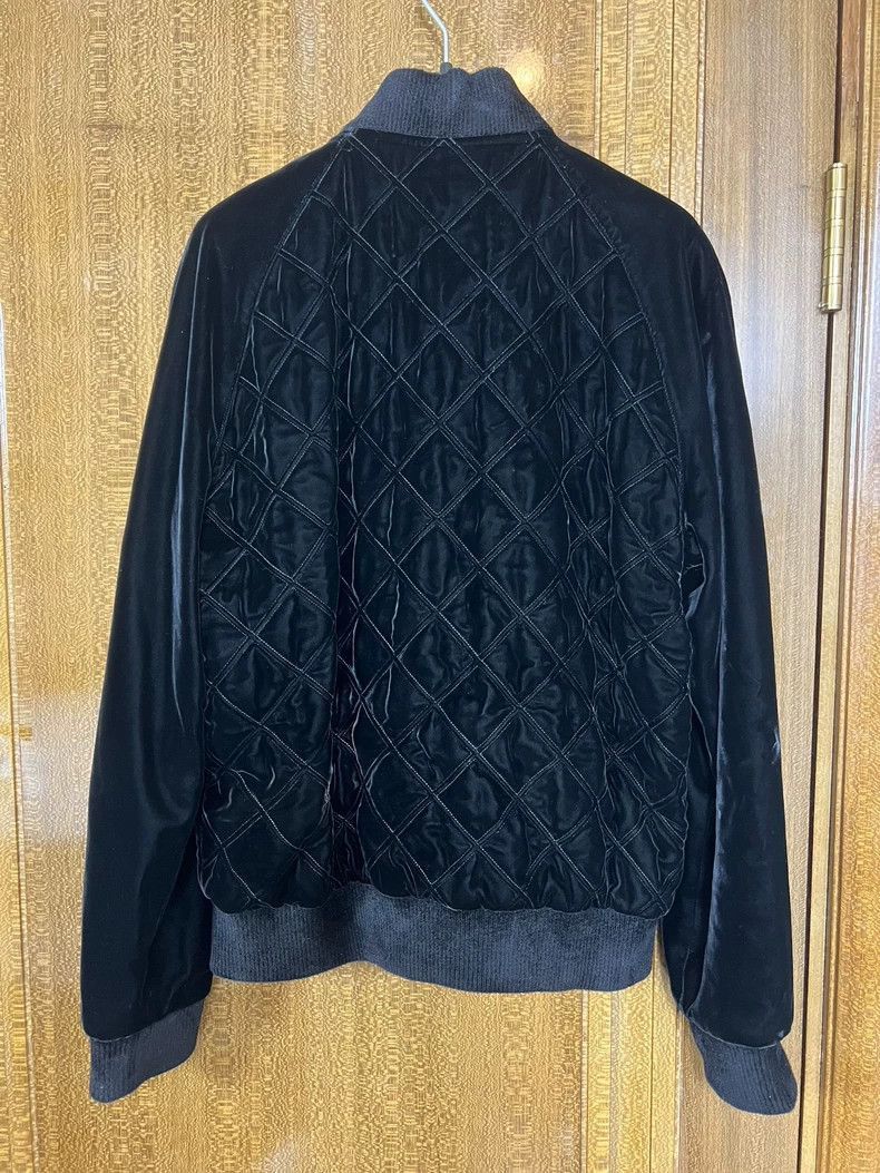 Saint Laurent Paris Saint Laurent Paris 18fw black velvet diamond grid jacket-2 Size US M / EU 48-50 / 2 - 2 Thumbnail