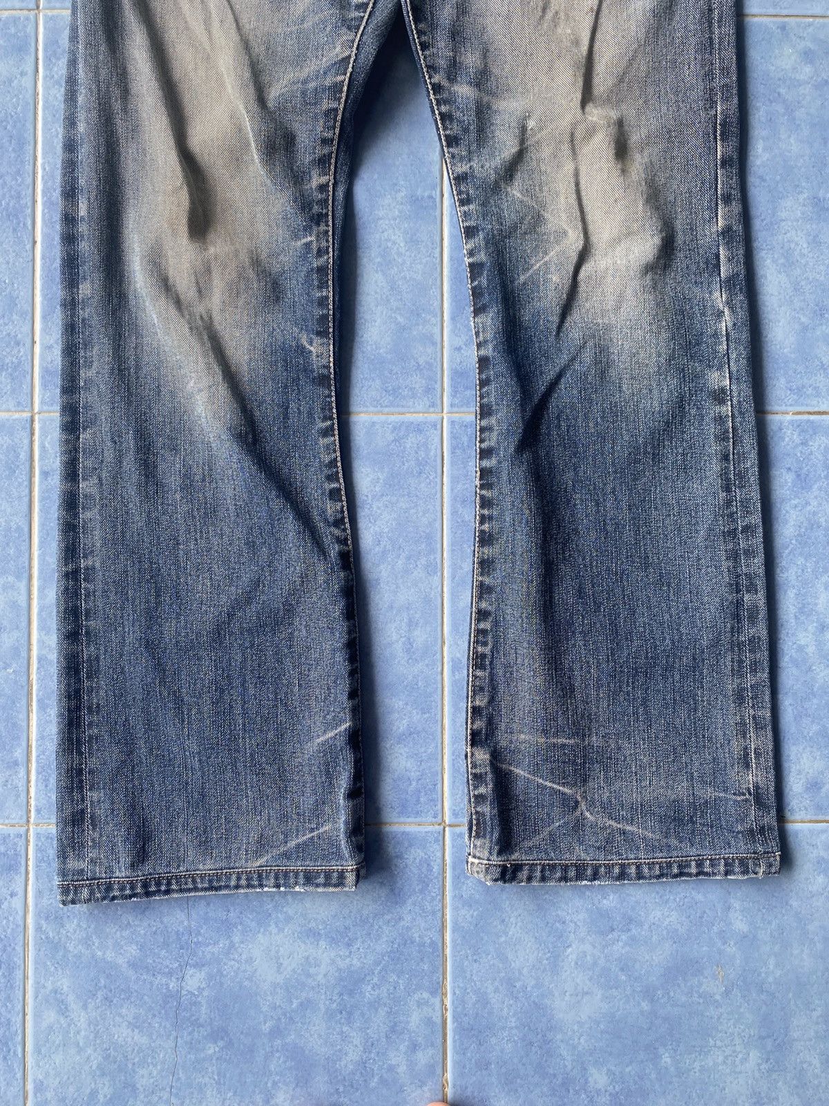 Issey Miyake Issey Miyake Tete Homme Flared Jeans Size US 33 - 4 Thumbnail