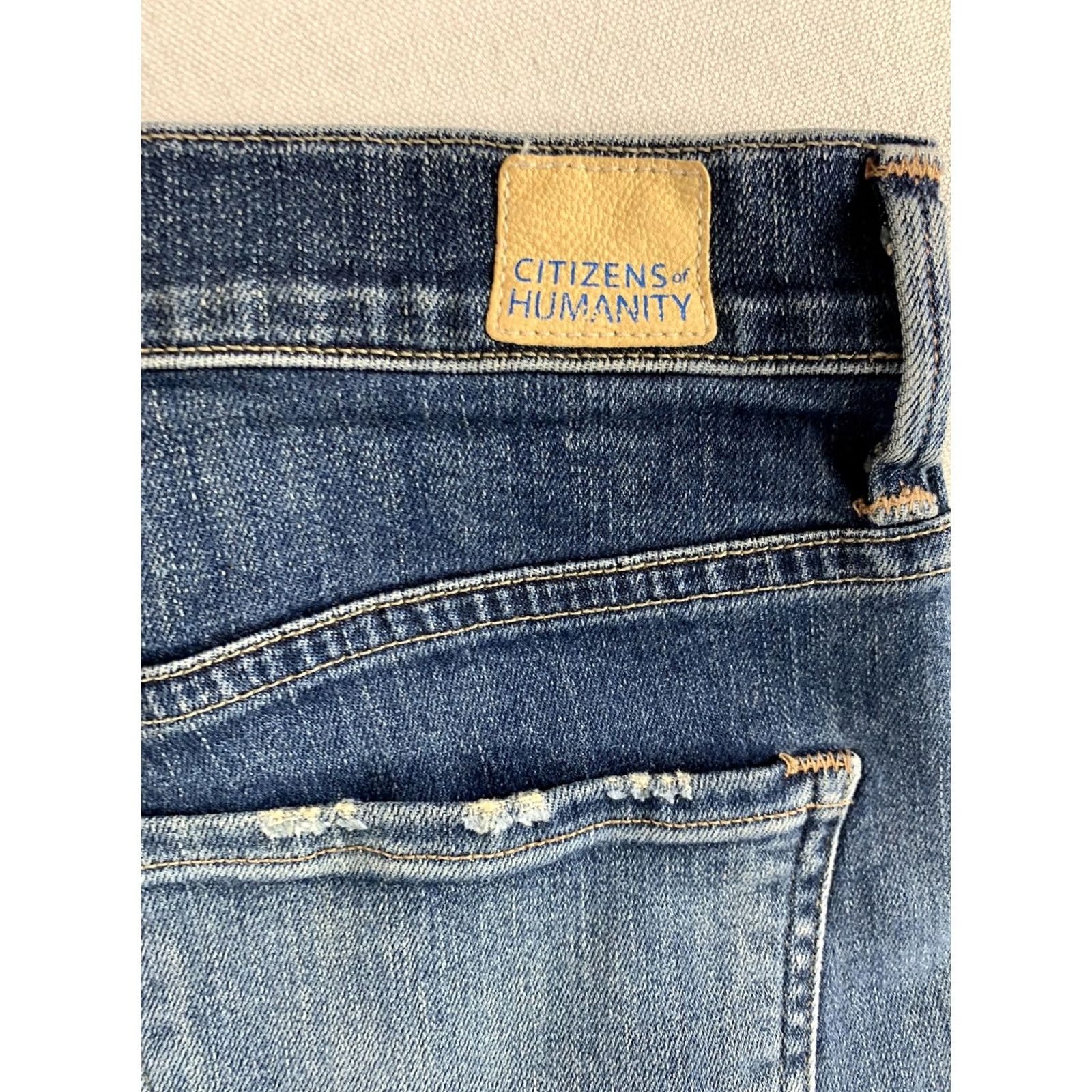 Citizens Of Humanity VINTAGE CITIZENS OF HUMANITY JEANS WOMEN 26 Blue Skinny Regular 30X26 Size 26" / US 2 / IT 38 - 6 Thumbnail