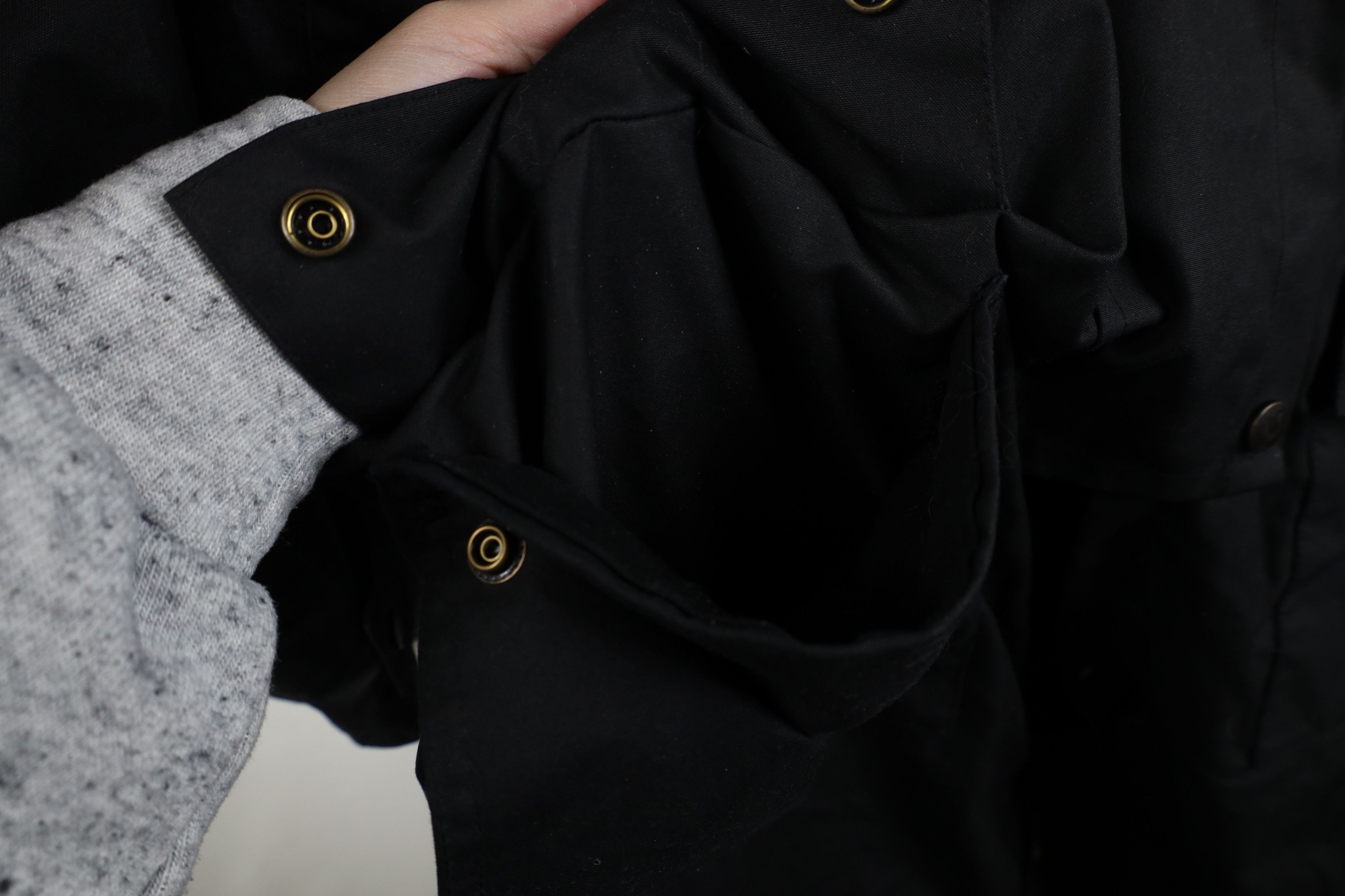 Vintage Vintage Streetwear Oilskin Western Duster Jacket Black Size US L / EU 52-54 / 3 - 7 Thumbnail