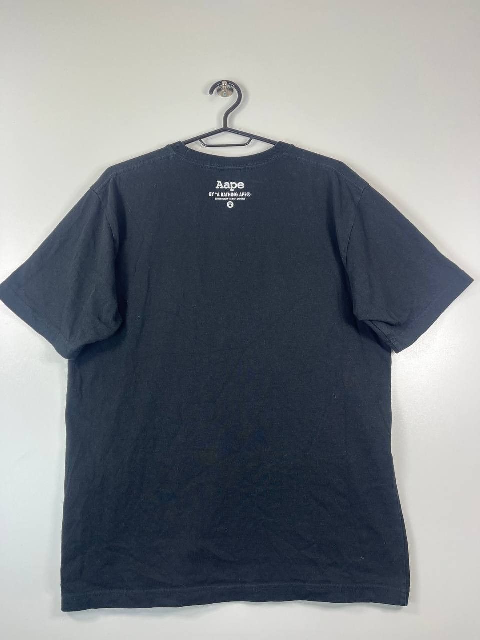 Aape Aape By A Bathing Ape Yellow Camo Logo T-Shirt Black Size M Size US M / EU 48-50 / 2 - 4 Thumbnail