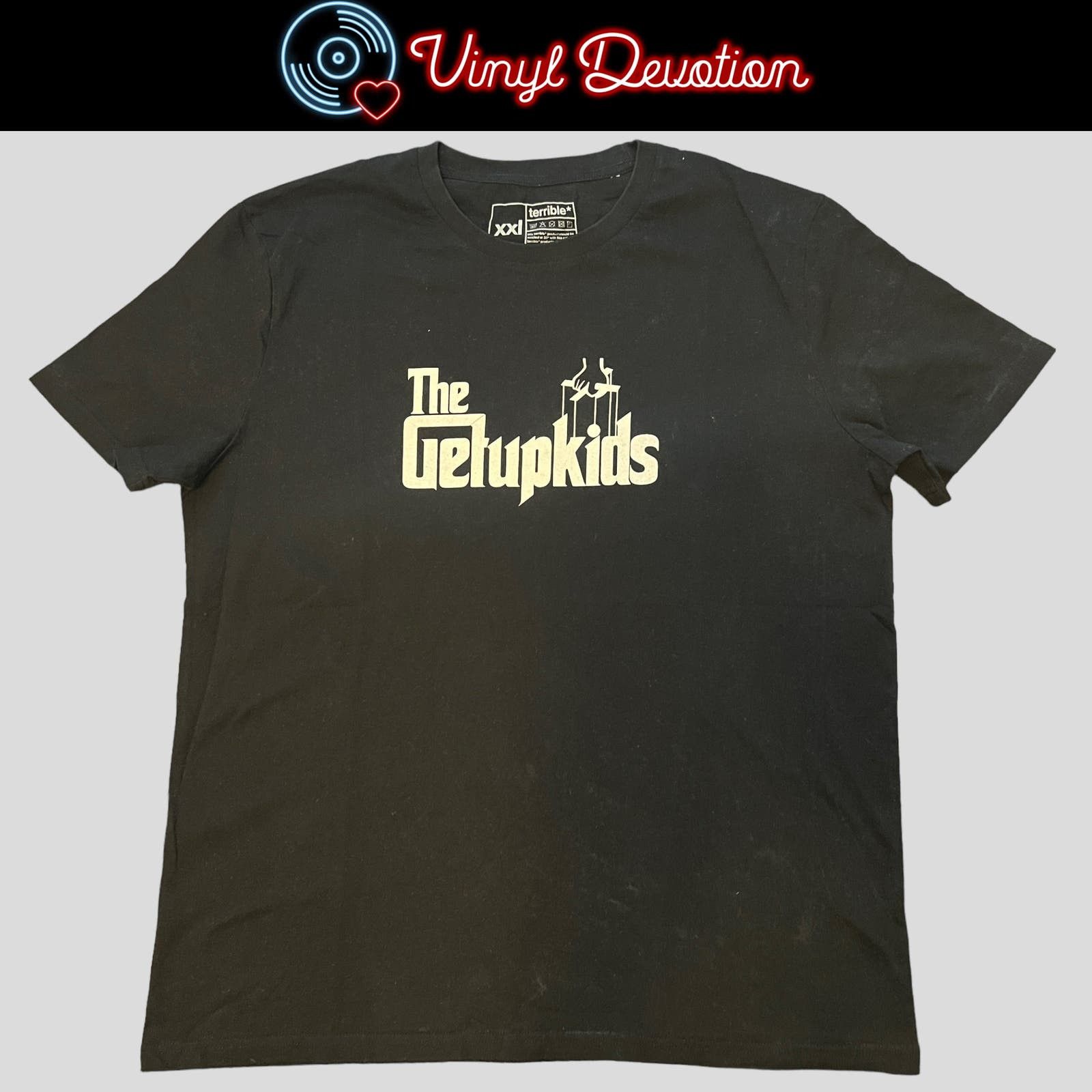 image of Band Tees The Getup Kids Band Godfather Vintage T-Shirt Size 2Xl in Black