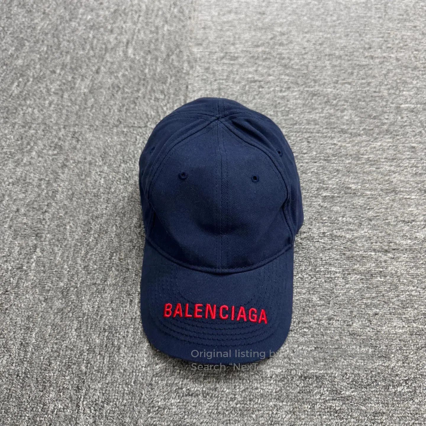 BALENCIAGA キャップ ネービー Balenciaga Balenciaga Unity Snowboard Hat Cap L 59cm | Grailed