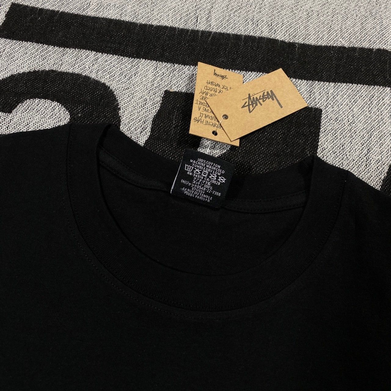 Stussy Stussy Star Pig Dyed Tee Black Size Large Size US L / EU 52-54 / 3 - 5 Thumbnail