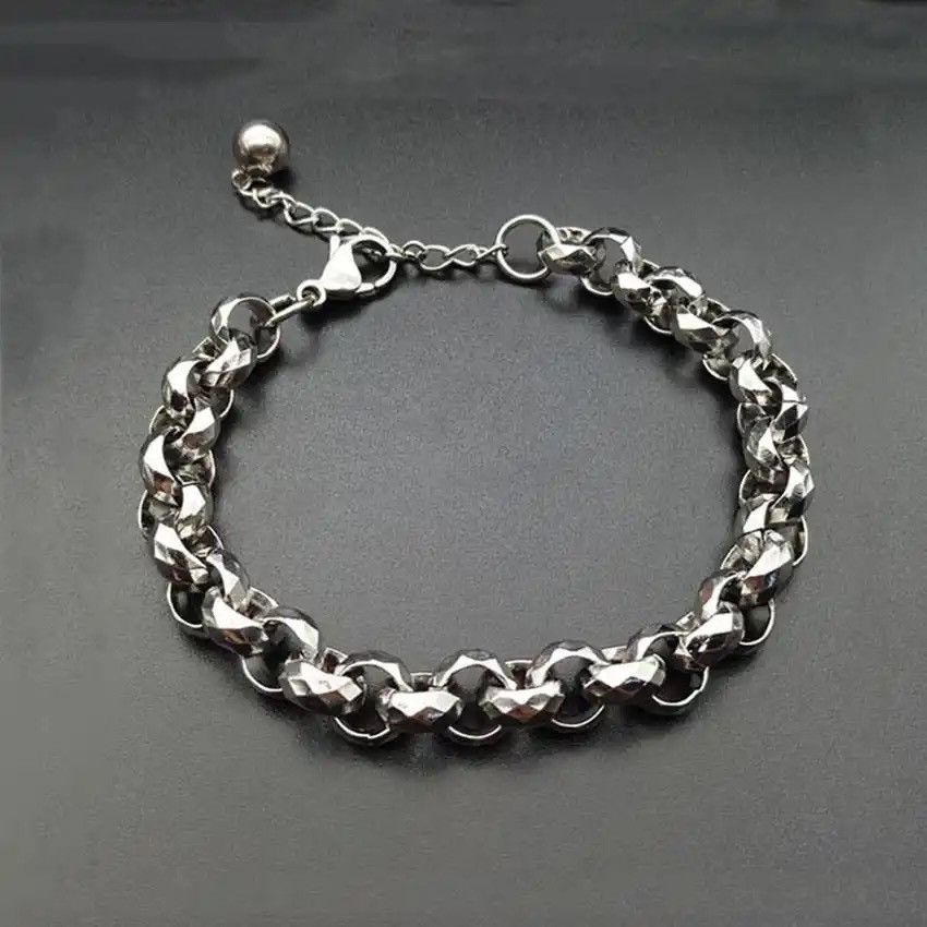 Jewelry × Vintage Titanium Steel Round Bracelet Size ONE SIZE - 1 Thumbnail