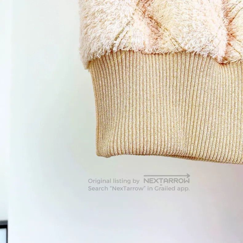 Chanel Chanel White gold towel material knitting sweater Size XXS / US 00 / IT 34 - 4 Thumbnail
