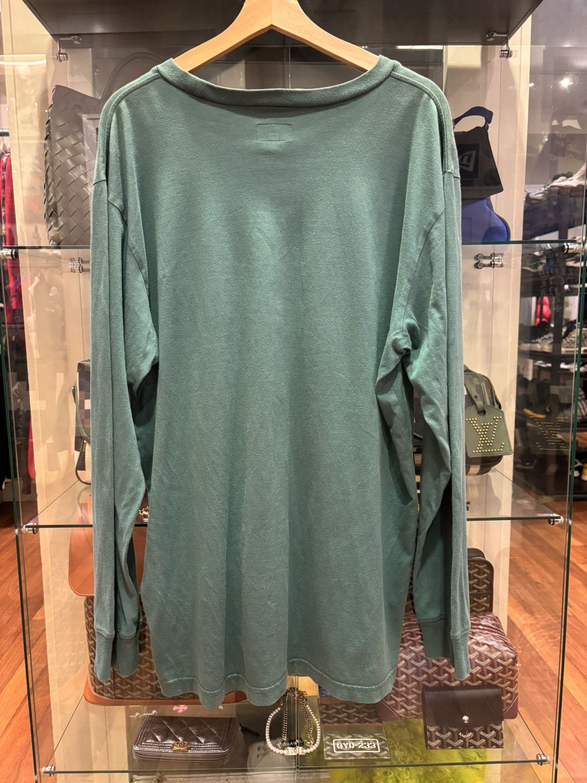Supreme Supreme LS Pocket Shirt Green Size US XL / EU 56 / 4 - 2 Thumbnail